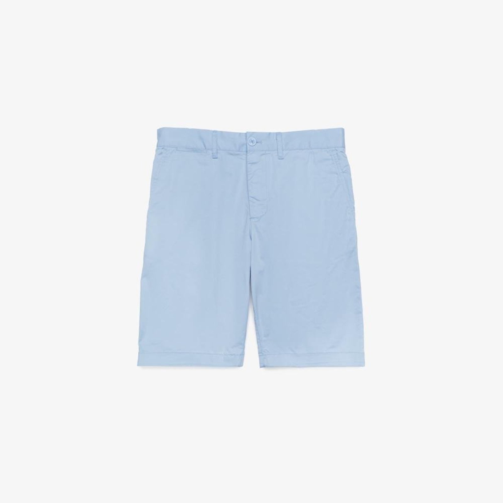 Bermuda Chino Slim Fit em Algodão Stretch Azul Capri - 52 Azul
