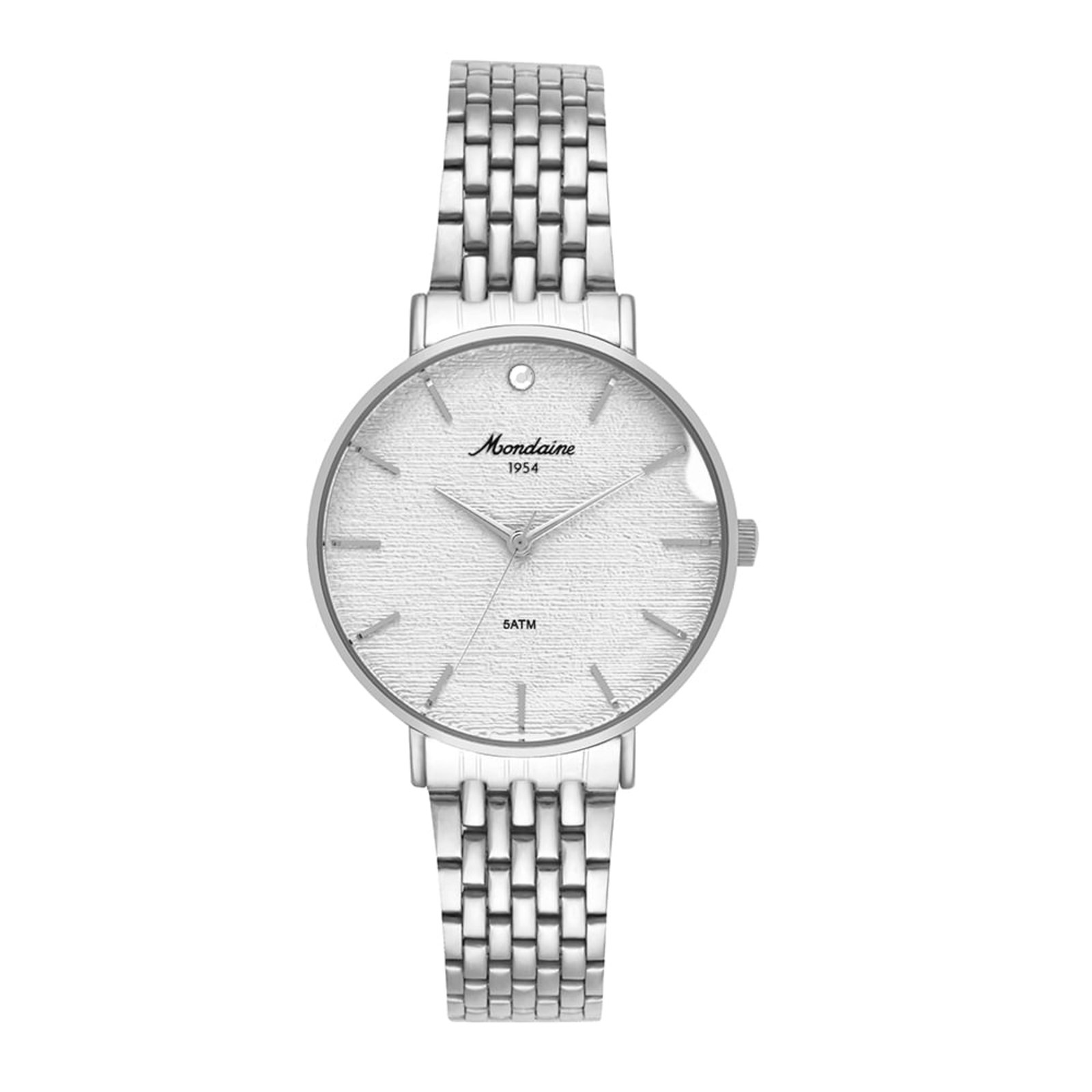 Relógio Feminino Vintage Prata Mondaine