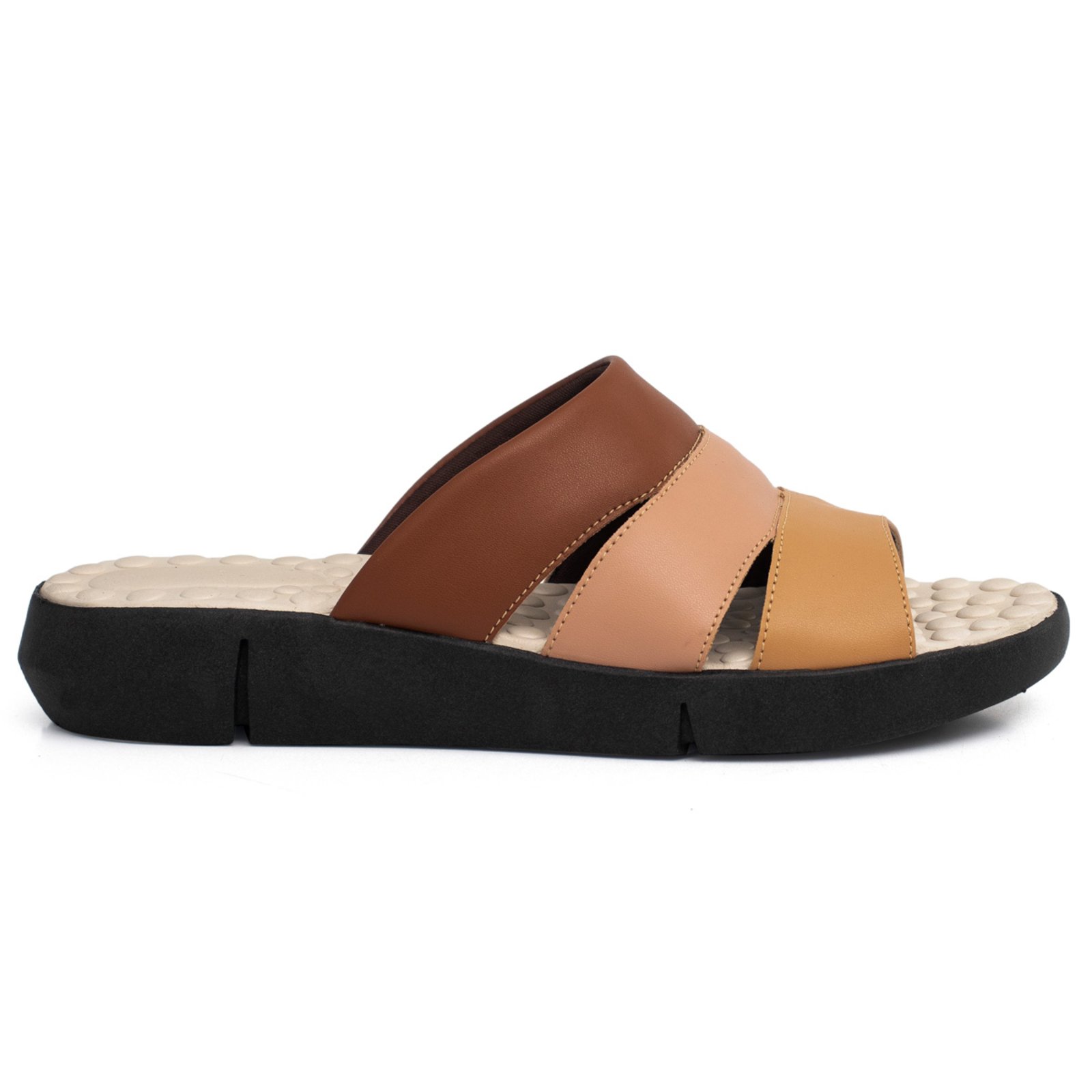 Vista 3 Sandália Feminina Ortopédica Leve Conforto Diabético Esporão ÉPICO CALÇADOS multicolorido ÉPICO CALÇADOS multicolorido