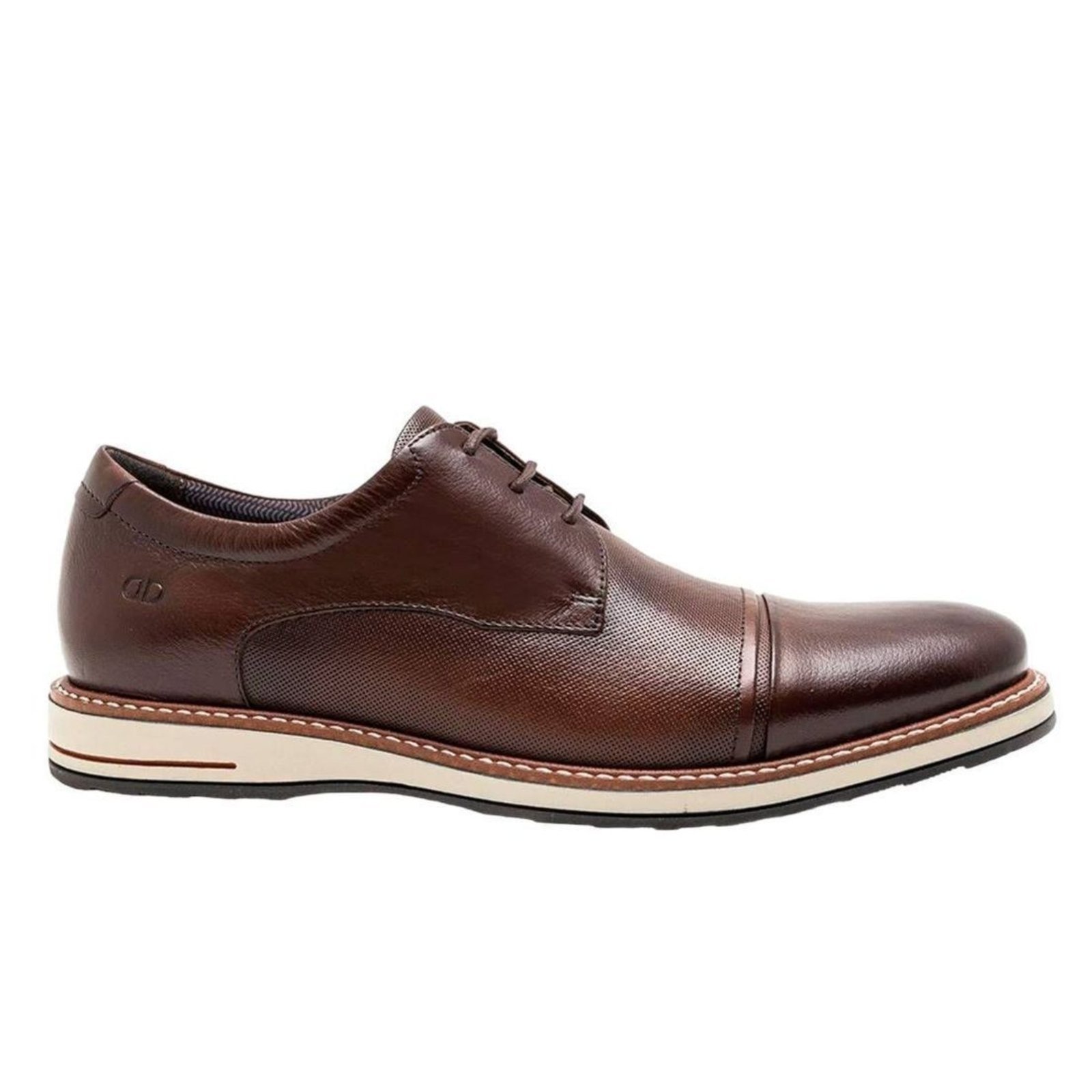 Sapato Democrata Metropolitan Oliver Masculino - Marrom - democrata