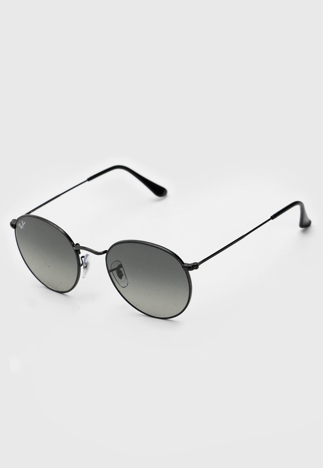 Óculos de Sol Ray-Ban Round Flat Preto