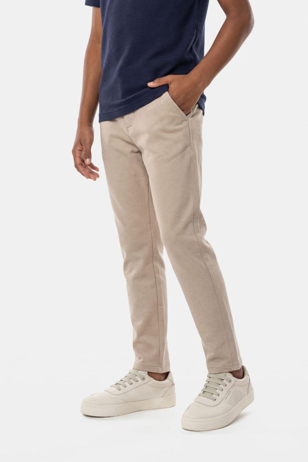 Infantil - Calça Aramis Chino Comfort Color Marfim 117
