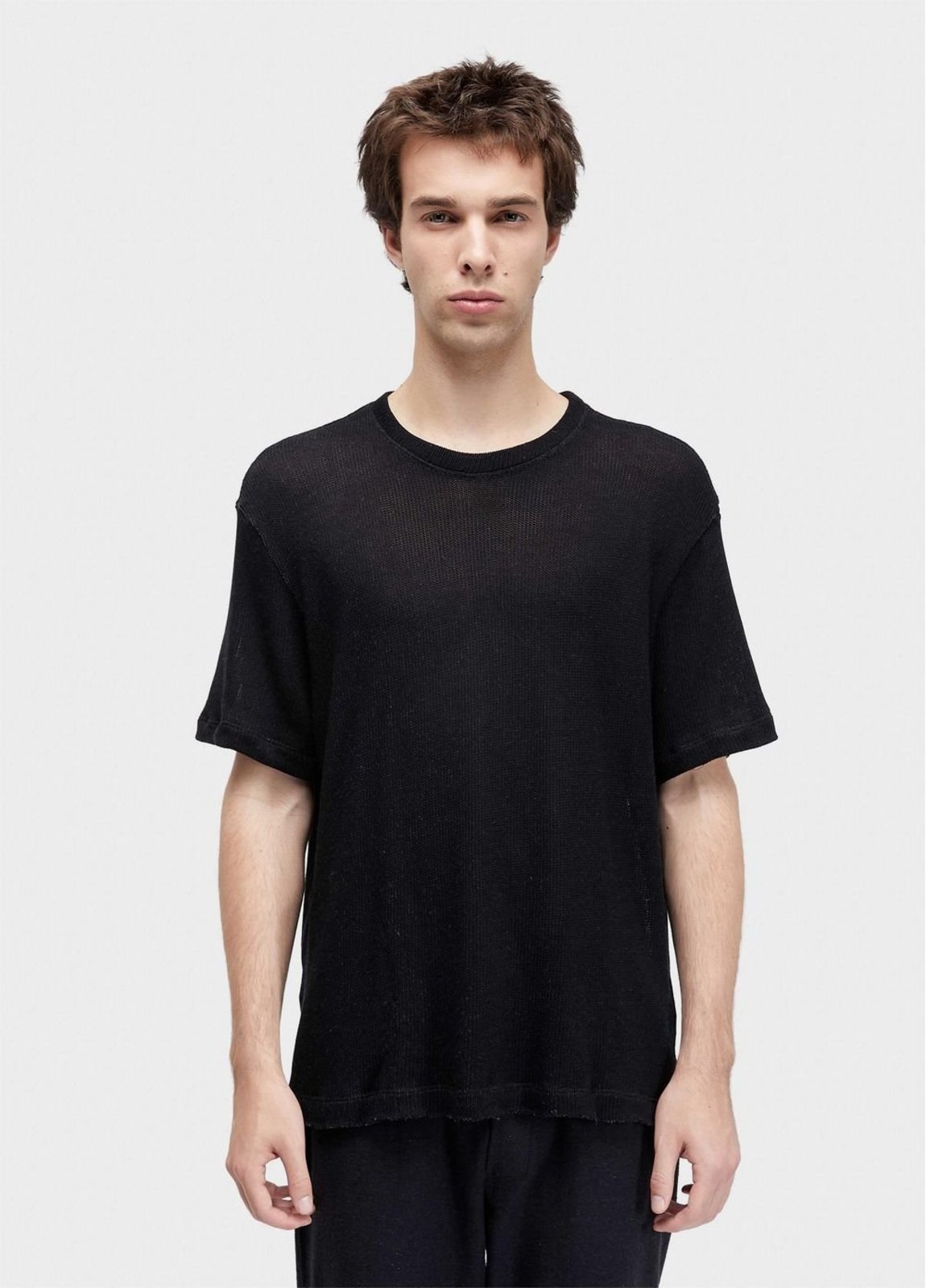 T-shirt over knit rustic OSKLEN
