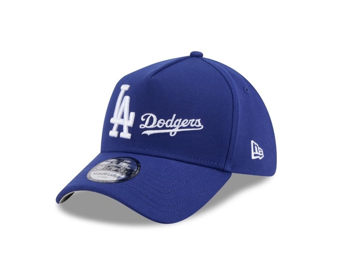 Bone New Era 39THIRTY A-FRAME Los Angeles Dodgers Azul