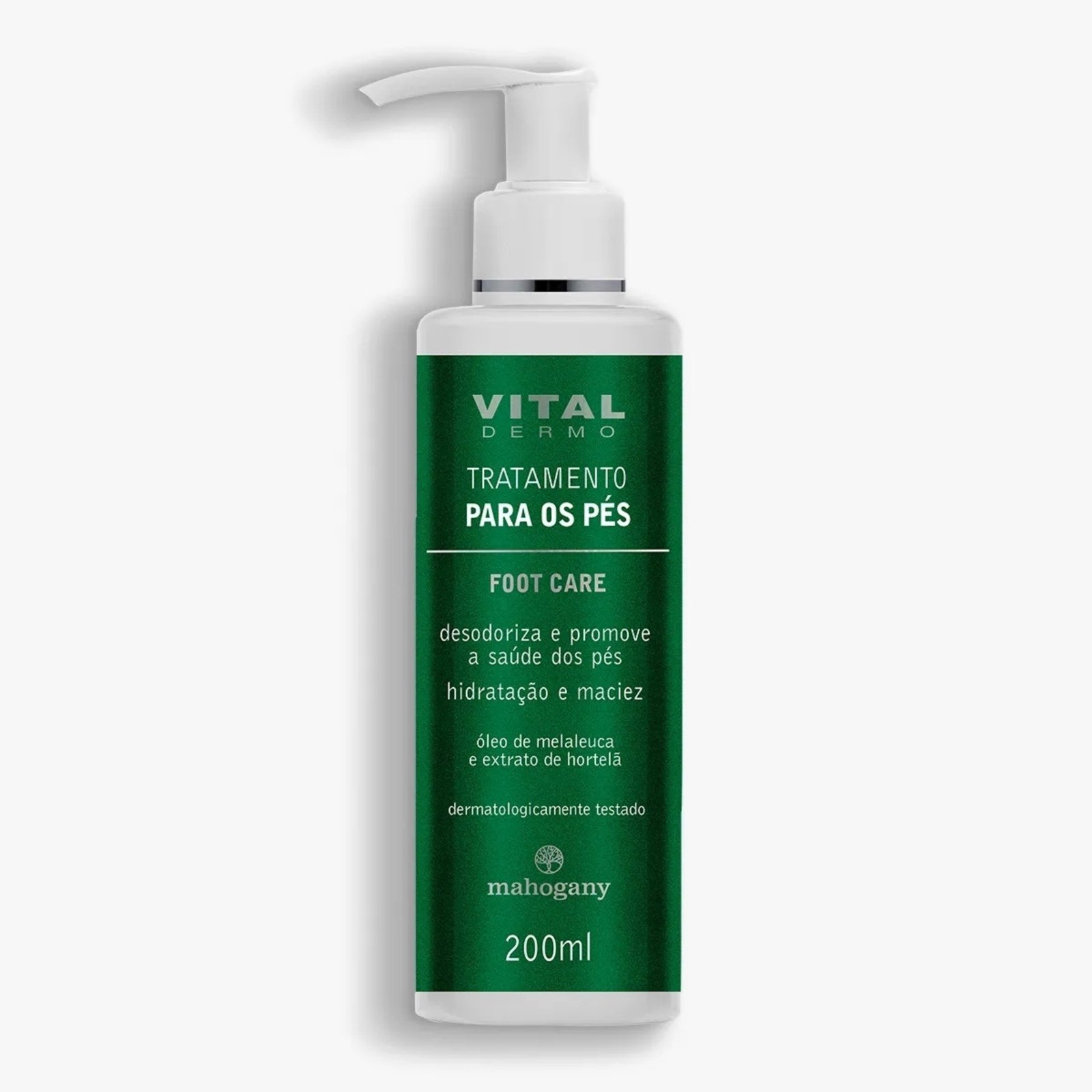 Vista 2 Mahogany Creme Tratamento Pes Foot Care Vital Dermo unico Mahogany unico