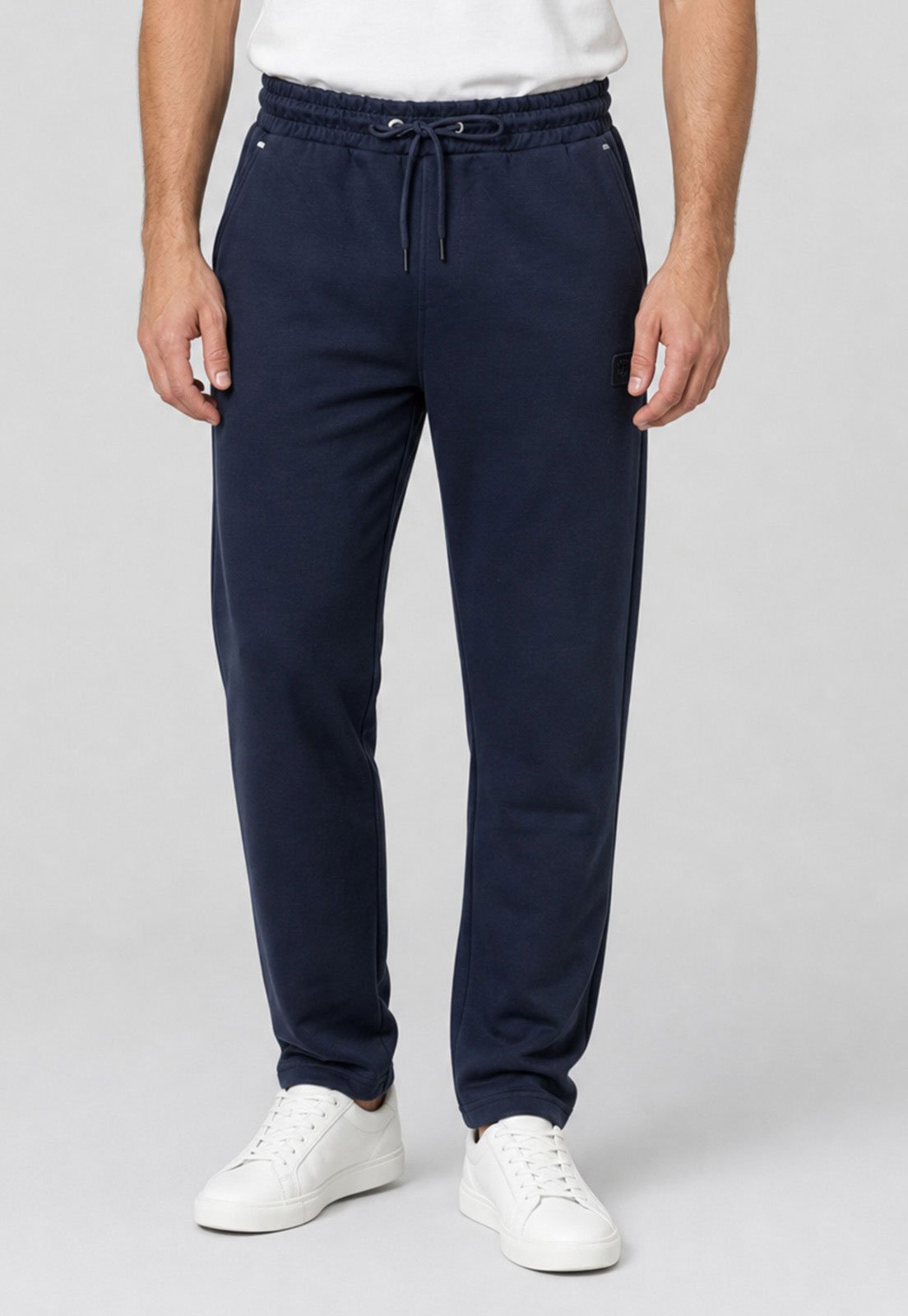 Calça de Moletom Masculina Red Nose Cintura Média Azul-Marinho