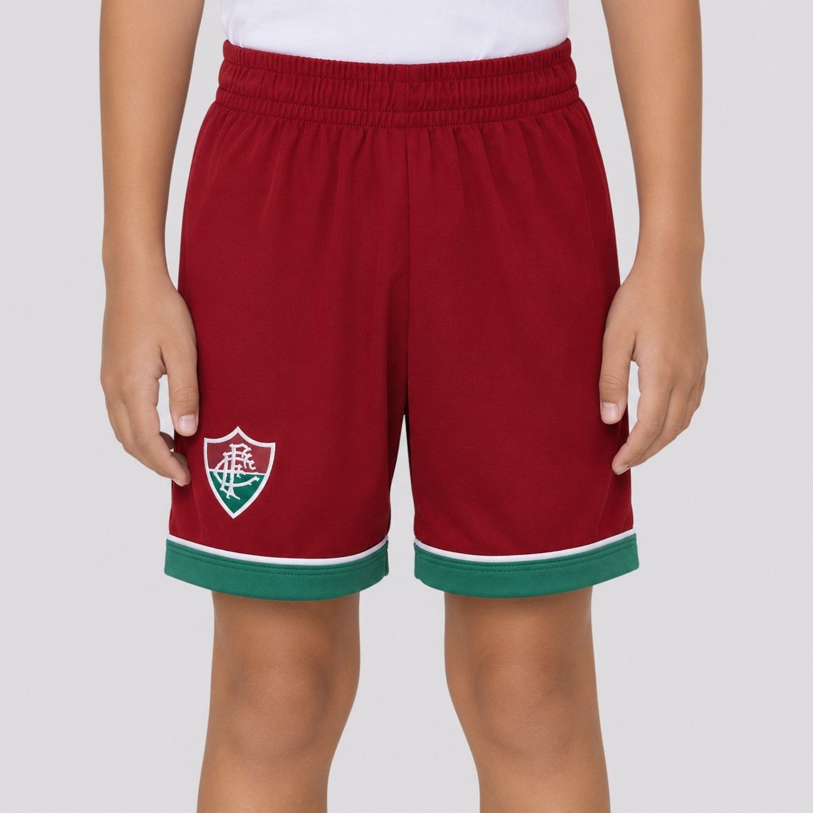 Calção Fluminense Raio Grená