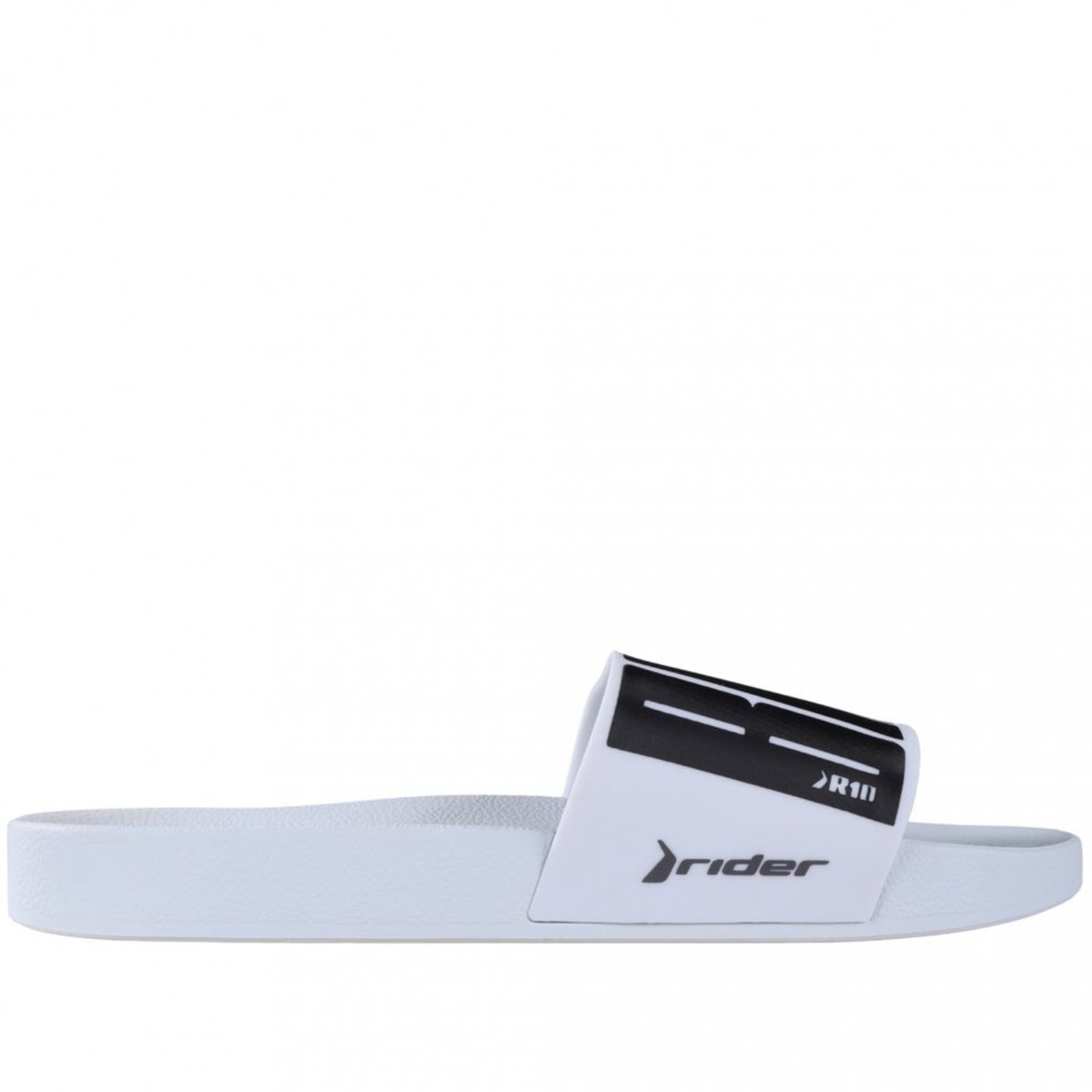 Chinelo Slide Masculino Rider R10 Ronaldinho 12562 Rider Branco