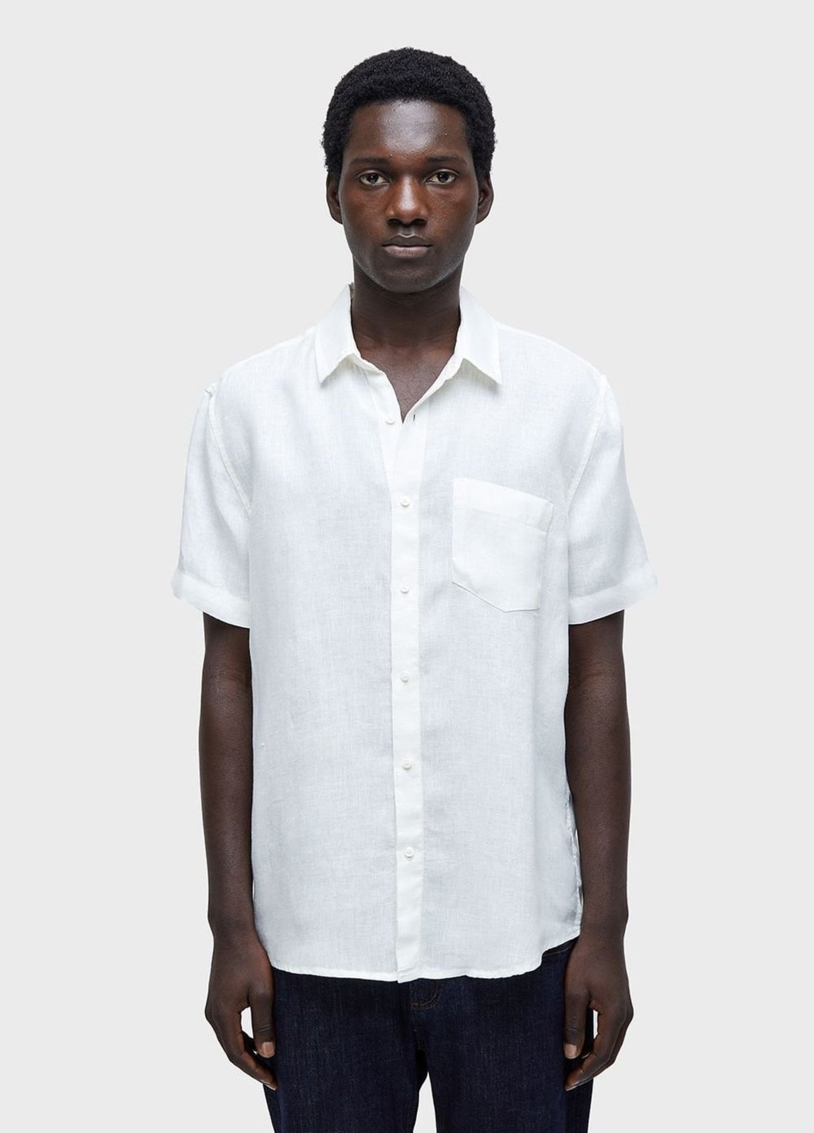 Camisa classic linen OSKLEN