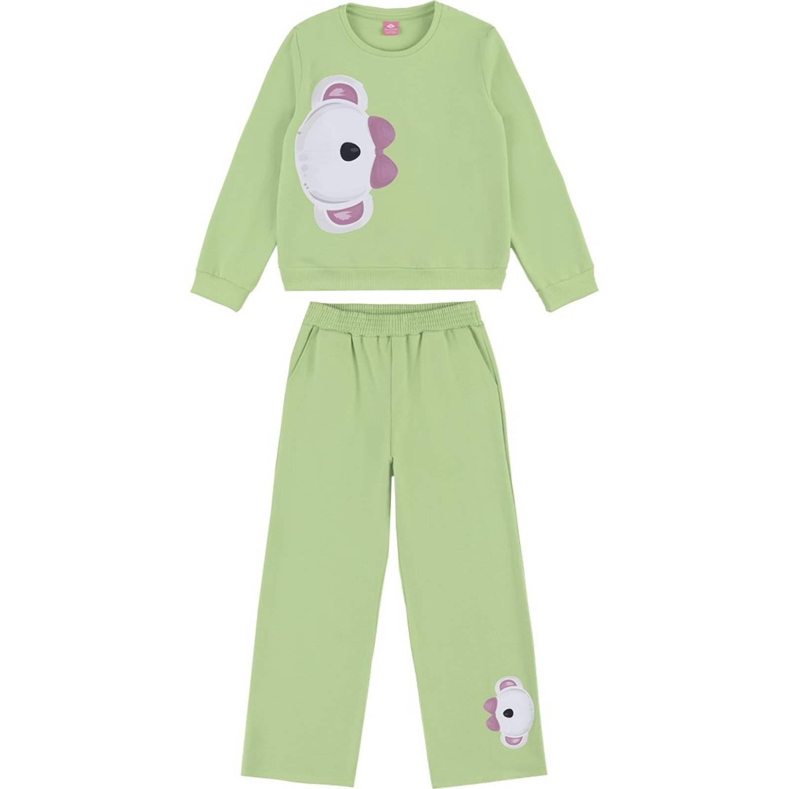 Infantil - Conjunto Longo Moletom Menina Lilica Ripilica