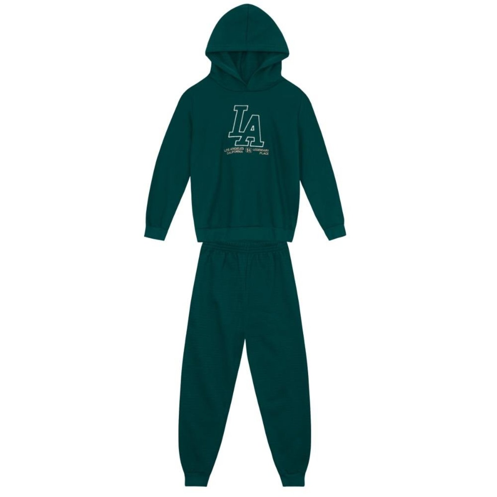Infantil - Conjunto menino em moletom com bordado Brandili