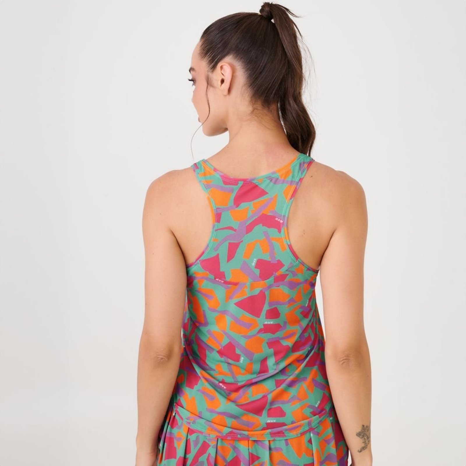 Vista 3 Regata Básica Estampa Vibrant Poliamida Soft Donna Carioca estampado Donna Carioca estampado