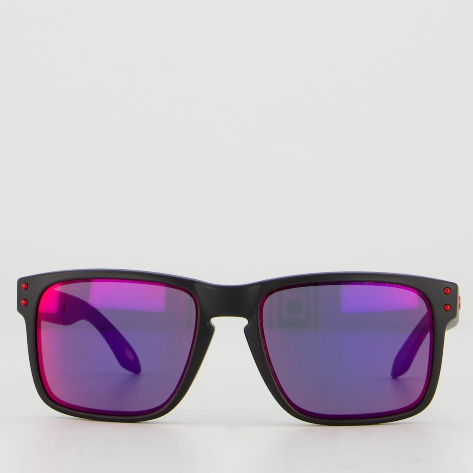 Vista 3 Óculos de Sol Oakley Holbrook Matte e Vermelho preto Oakley preto