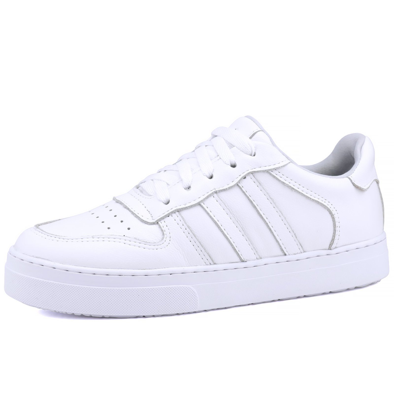 Tênis Casual Mr. Gutt em Couro Branco