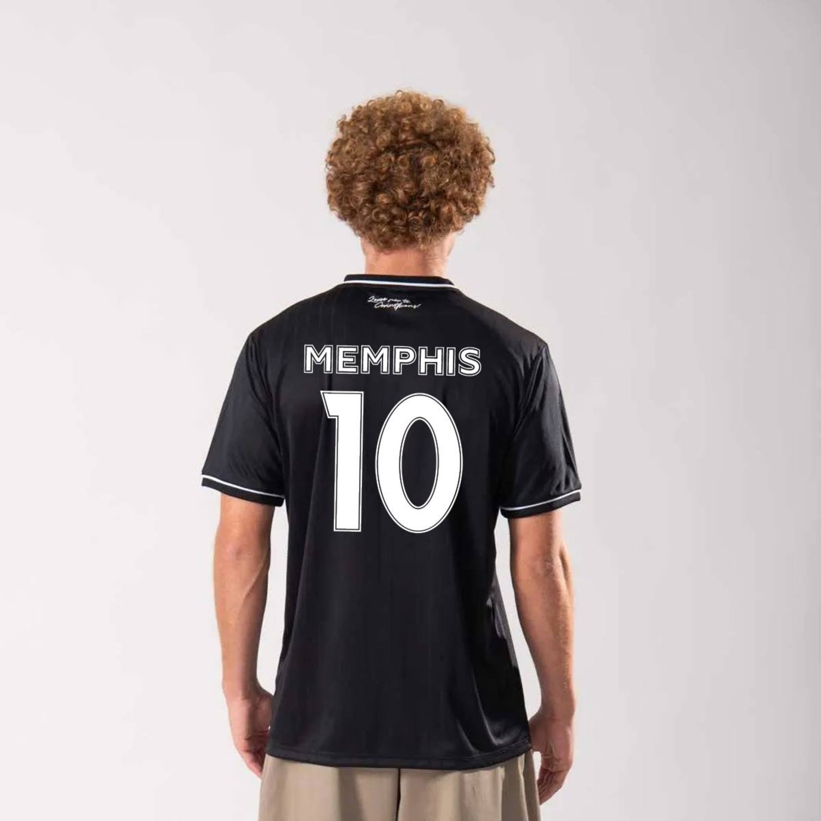 Camisa Corinthians Arte Preta 10 Memphis