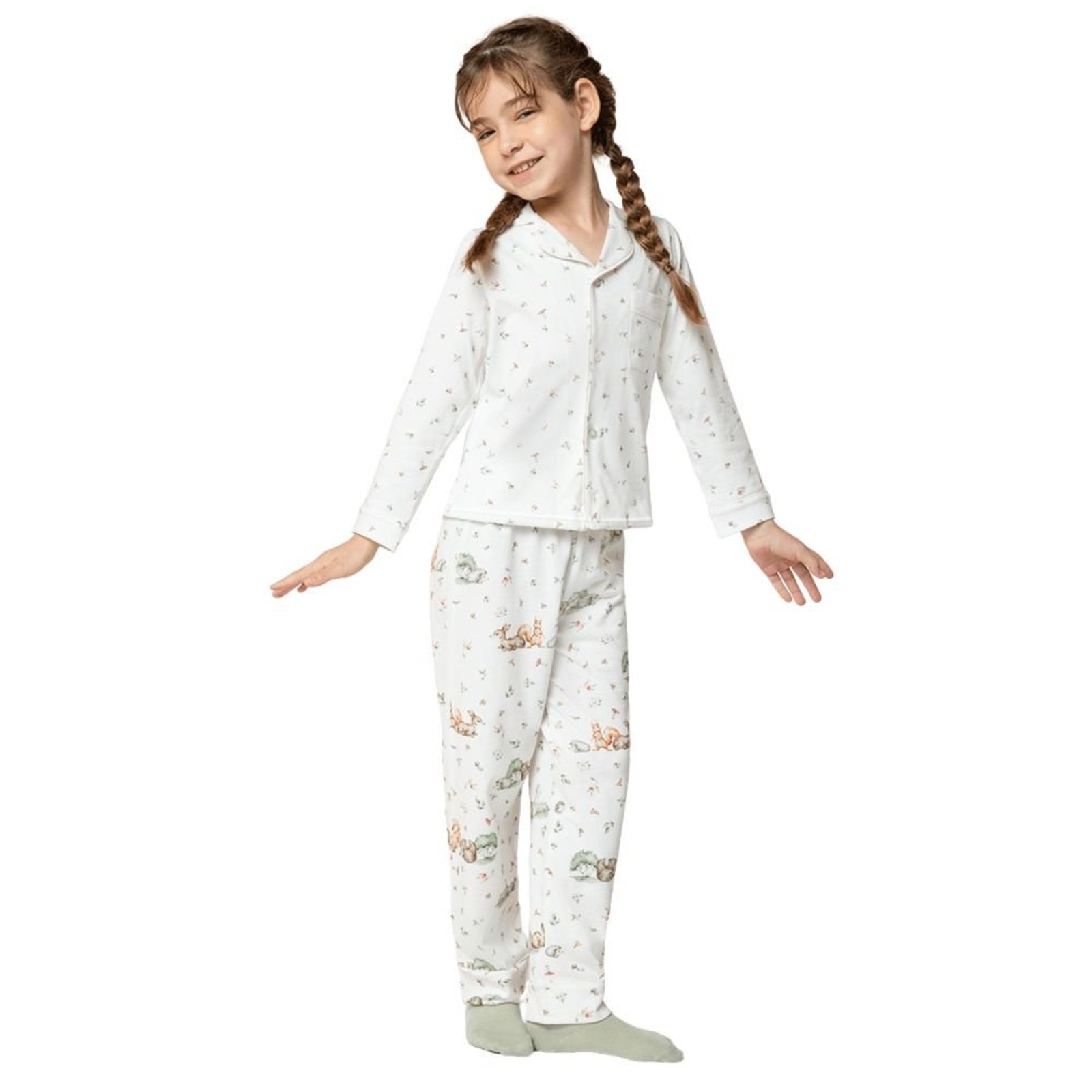Pijama Abotoado Lupo Feminino 22623-001