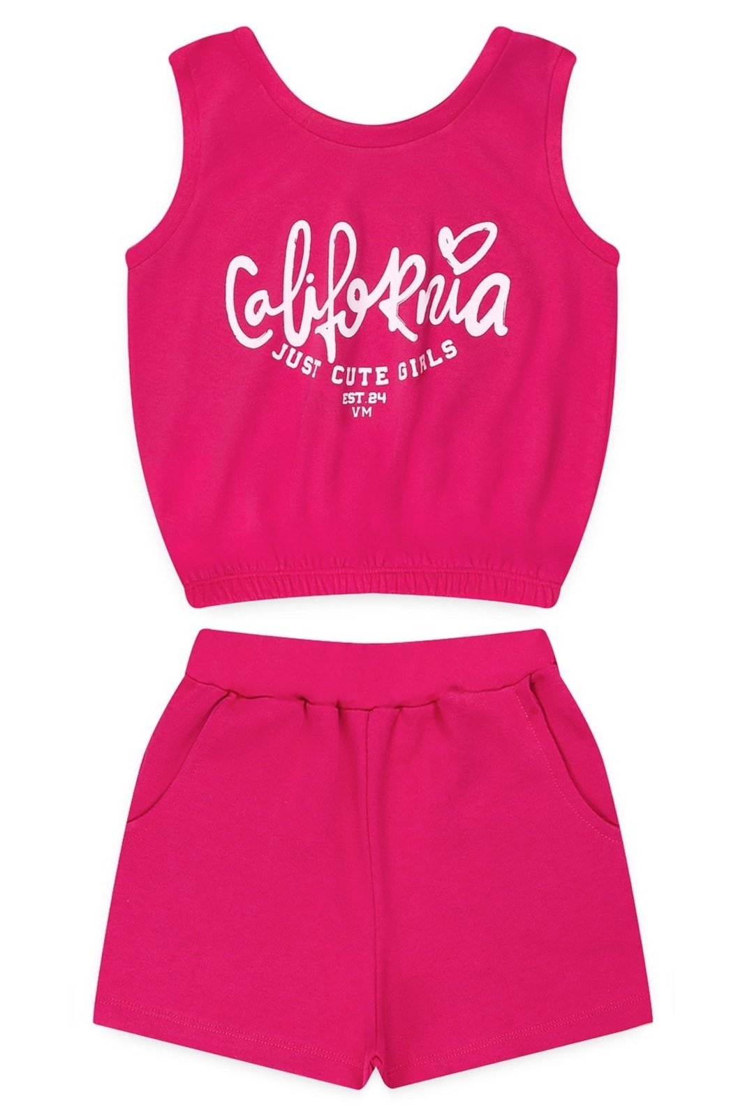 Infantil - Conjunto Juvenil Verão Feminino California Girls