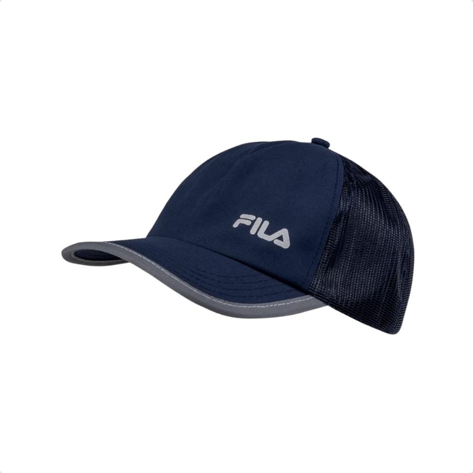 Boné Fila Trucker Fast Unissex Azul Marinho
