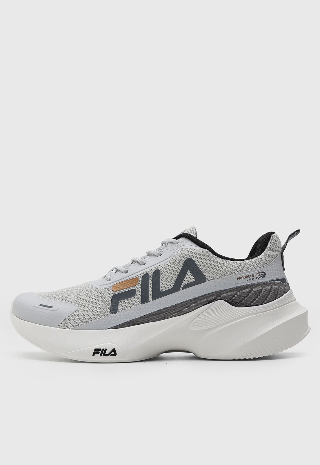 Tênis Masculino Fila Progress Lite Cinza