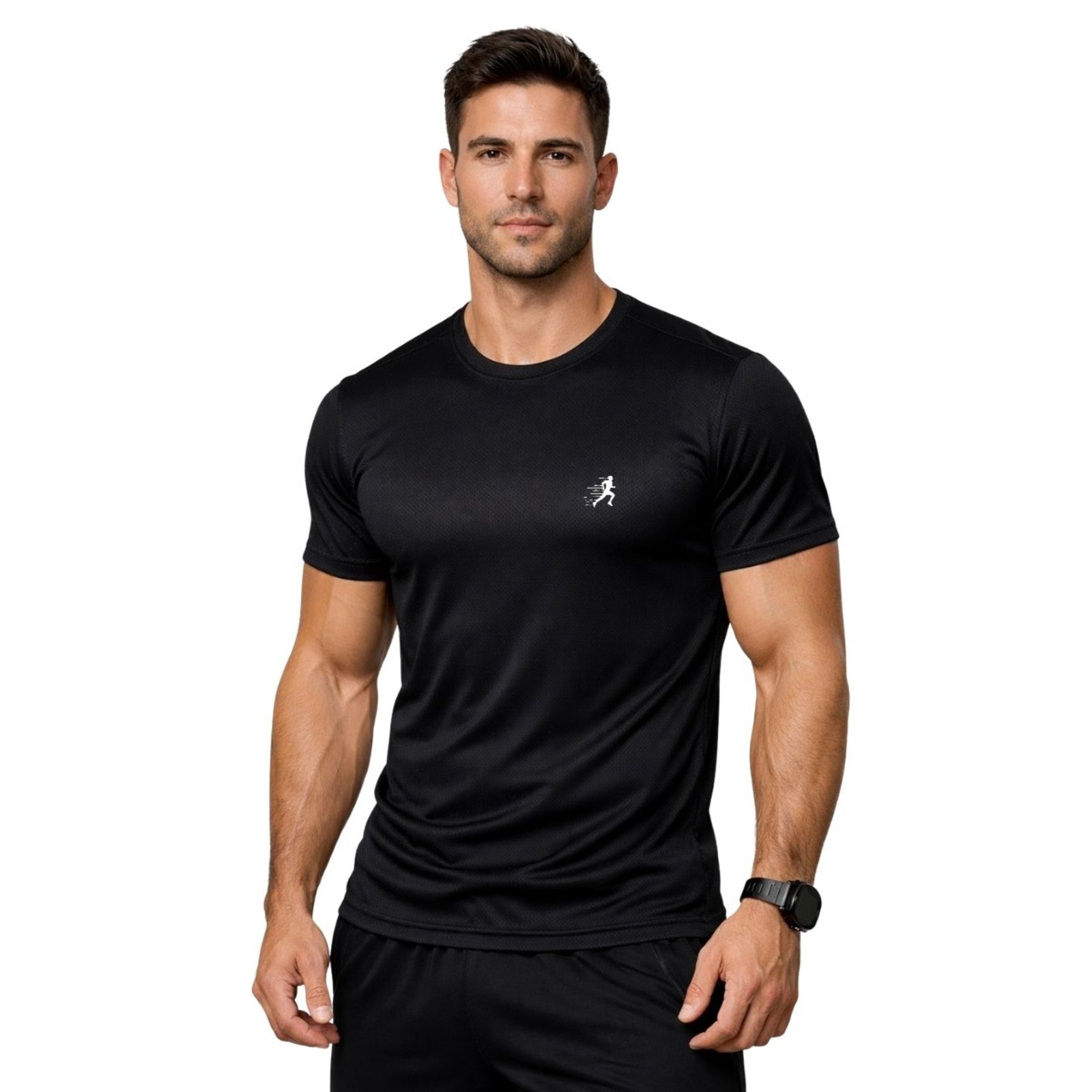 Camiseta Masculina Dry Fit Esportiva para Academia e Corrida