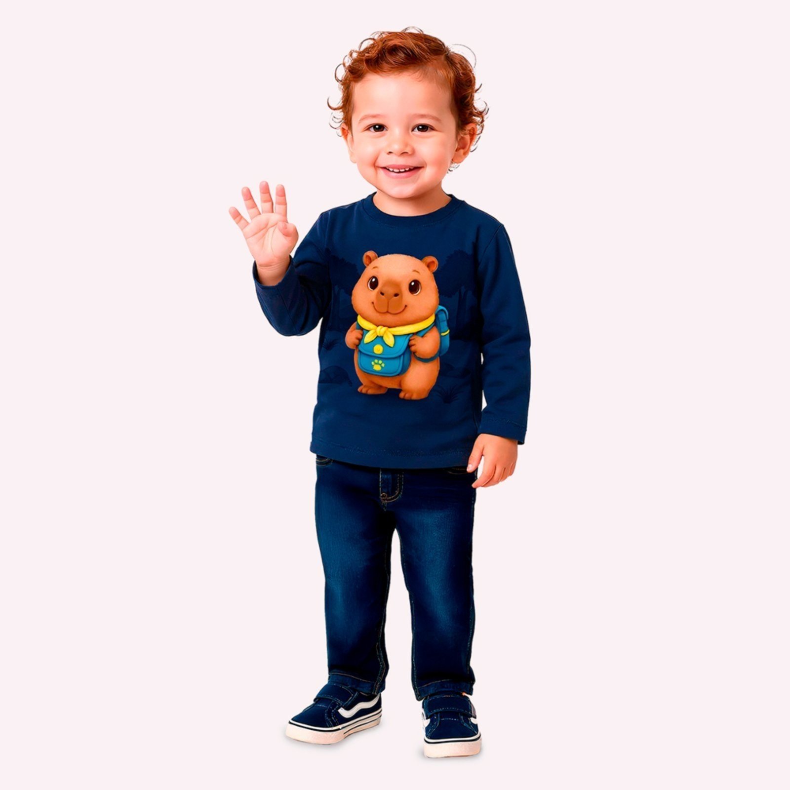 Infantil - Camiseta Menino Capivara Kyly