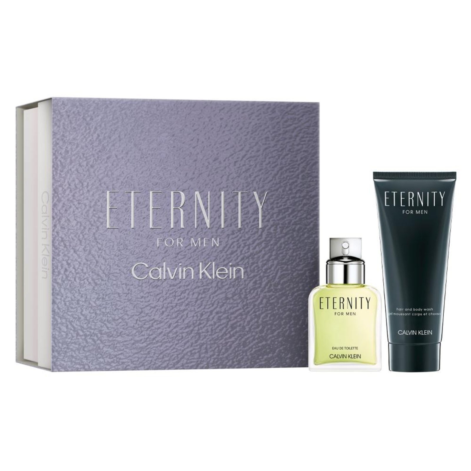 Vista 2 Kit Calvin Klein Eternity For Men Eau Toilette 50ml Perfume Masculino + Gel Banho 100ml incolor Calvin Klein incolor