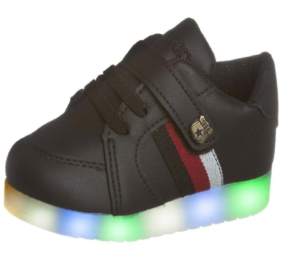 Infantil - Tênis Beakid Menino Led Casual Luzinha Pisca Menino