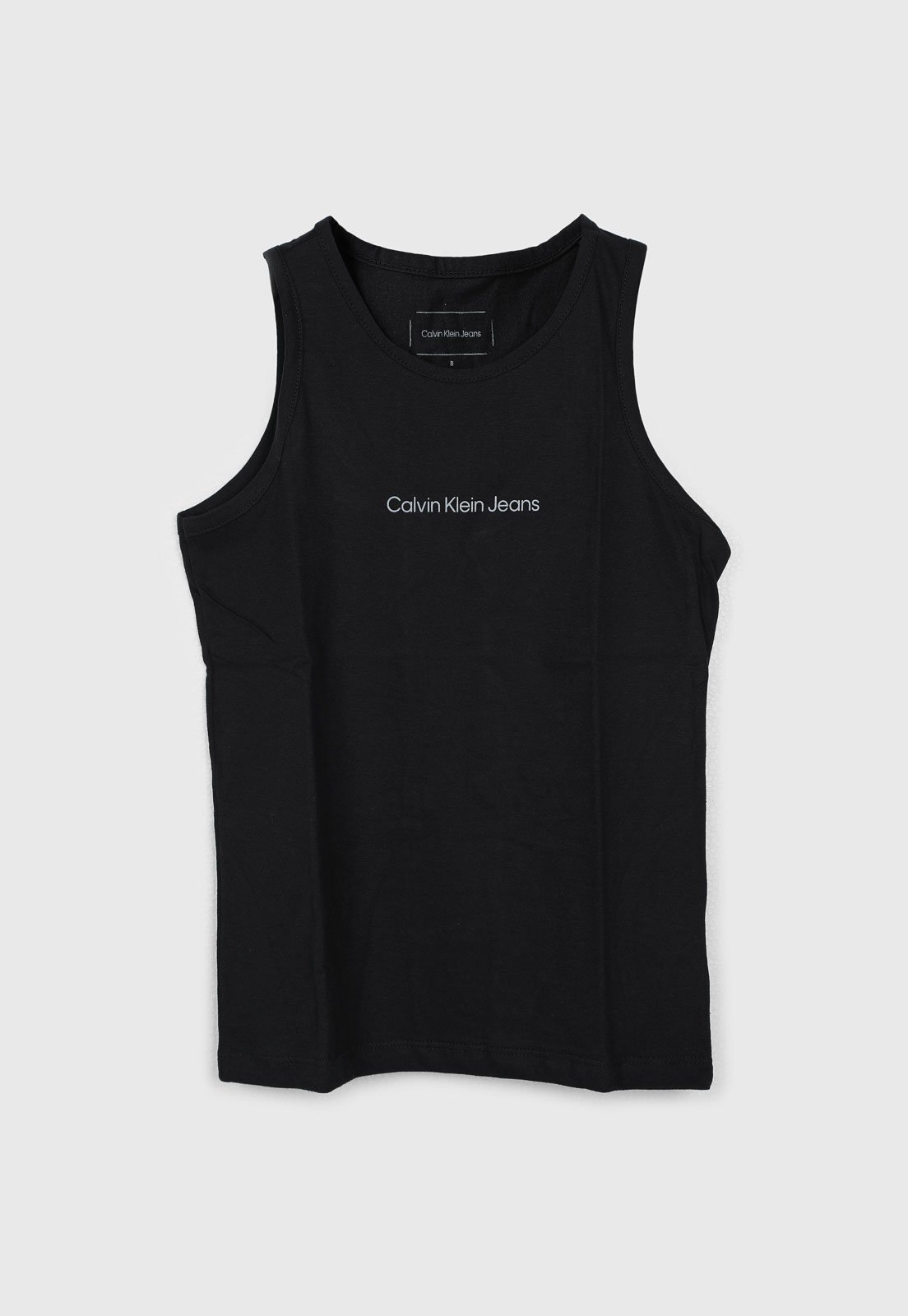 Infantil - Regata Calvin Klein Gola Redonda Preta