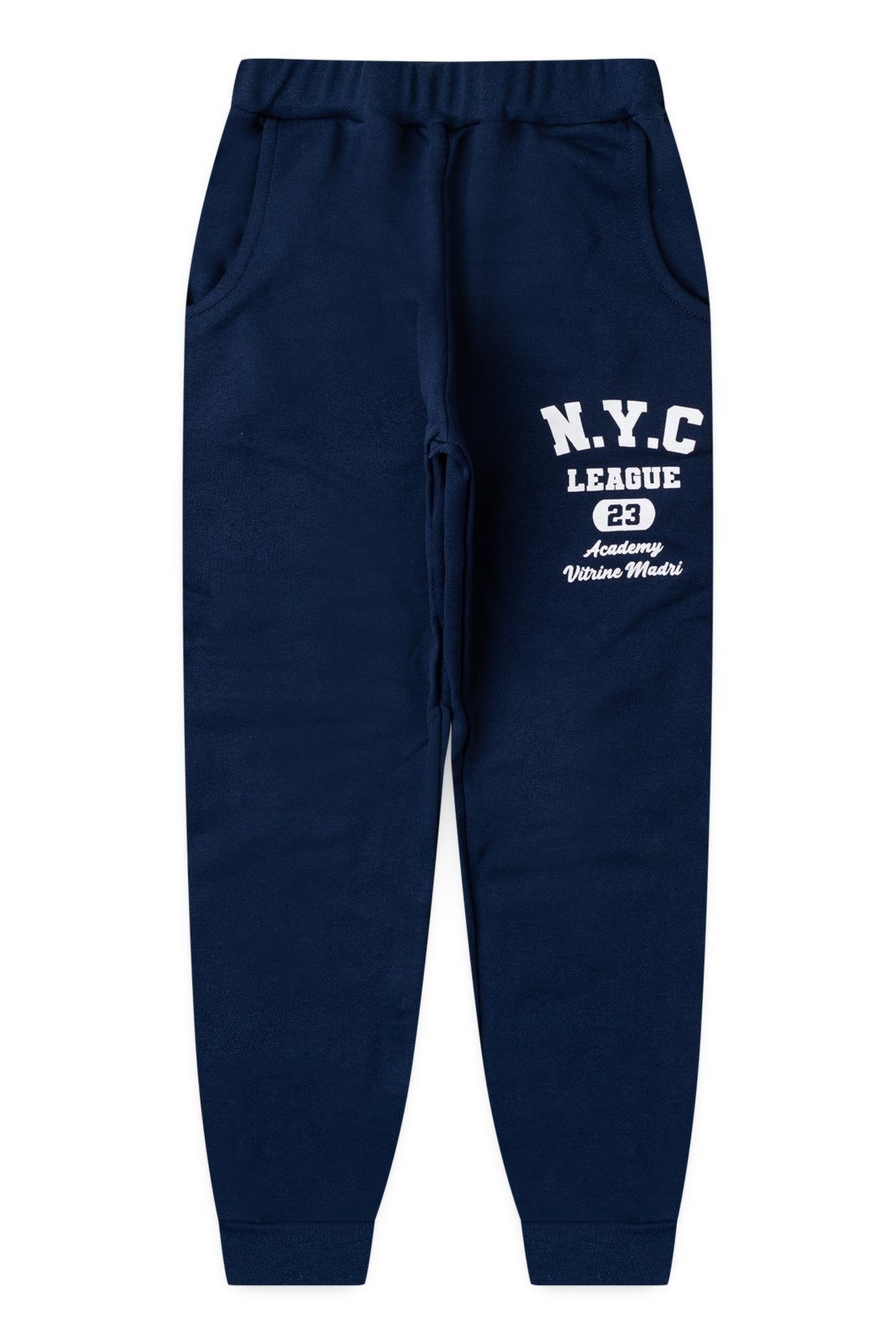 Infantil - Calça Moletom Juvenil Menino c/ Bolso NYC League