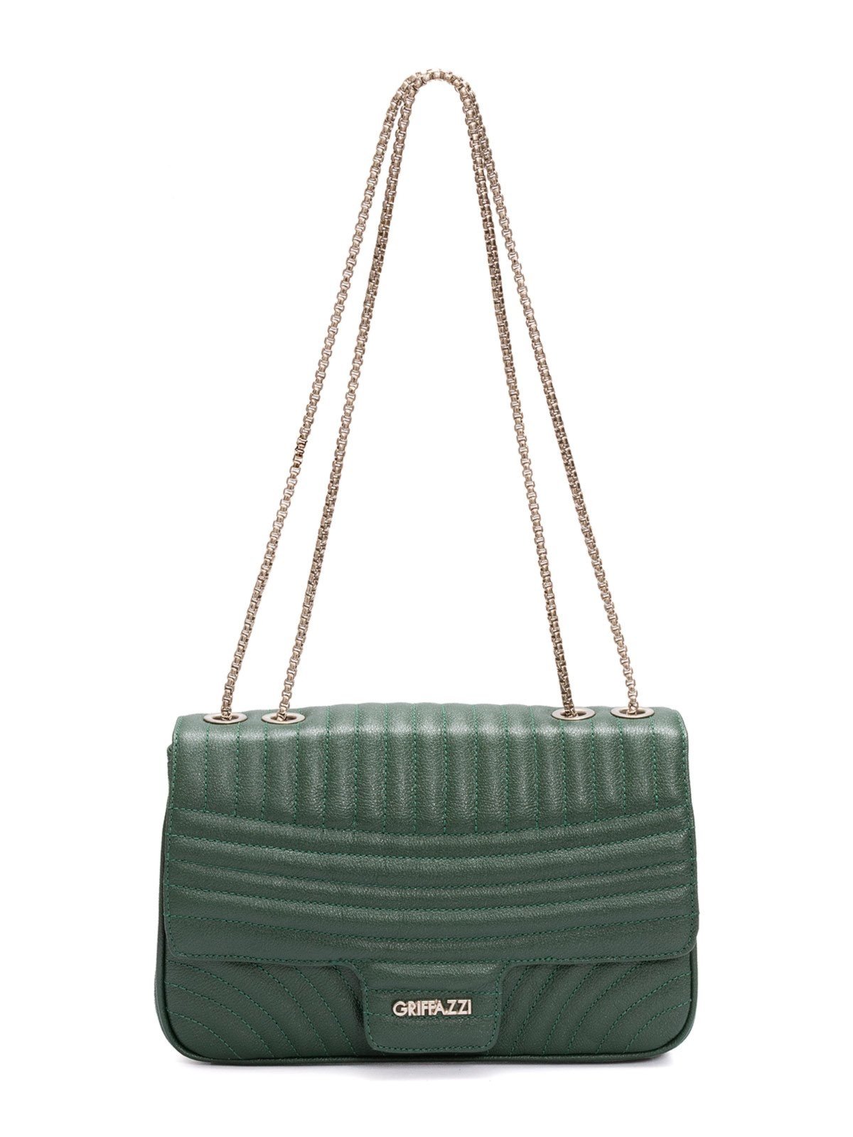 Bolsa de Couro Griffazzi Verde
