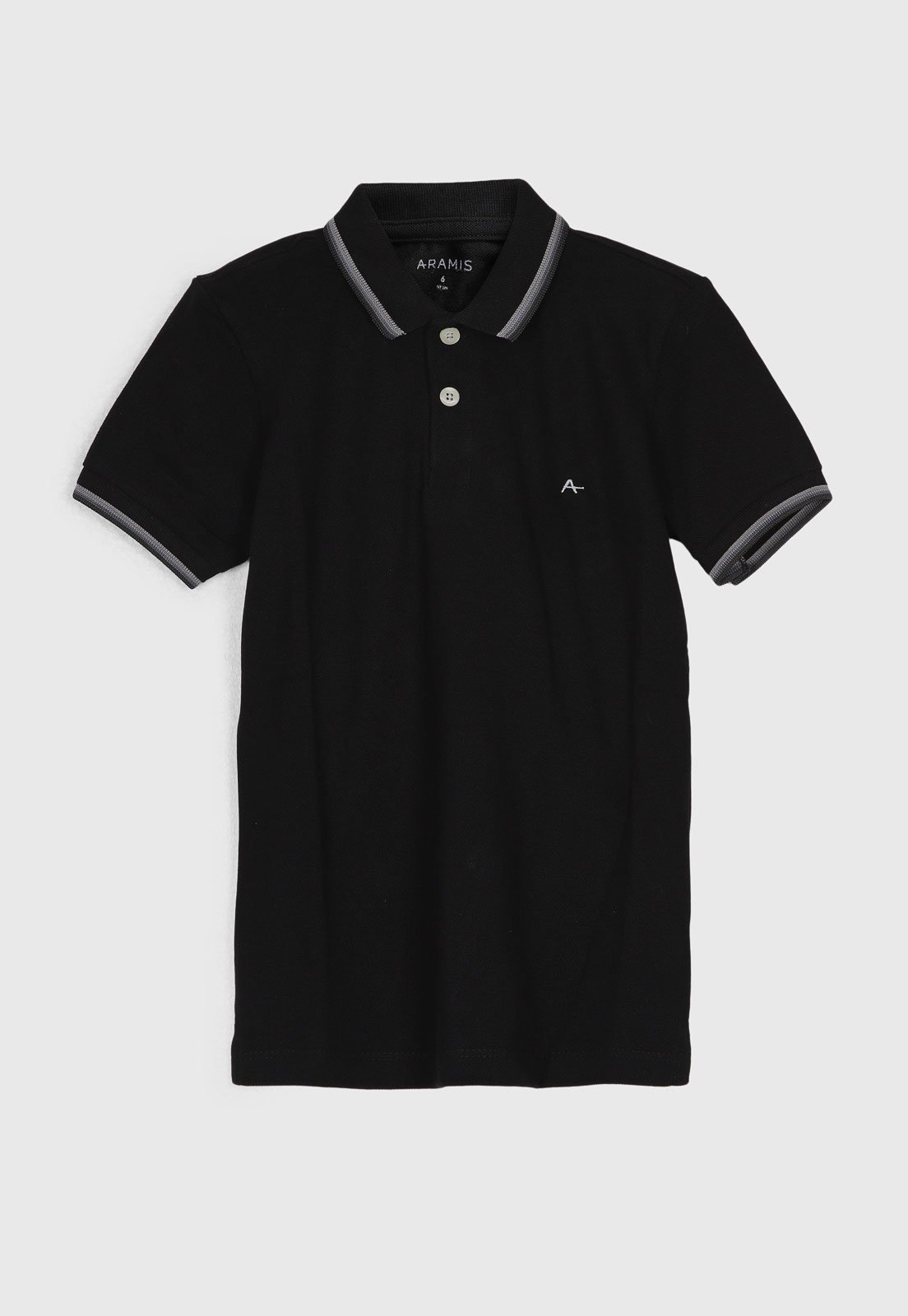 Infantil - Polo Aramis Friso Preta