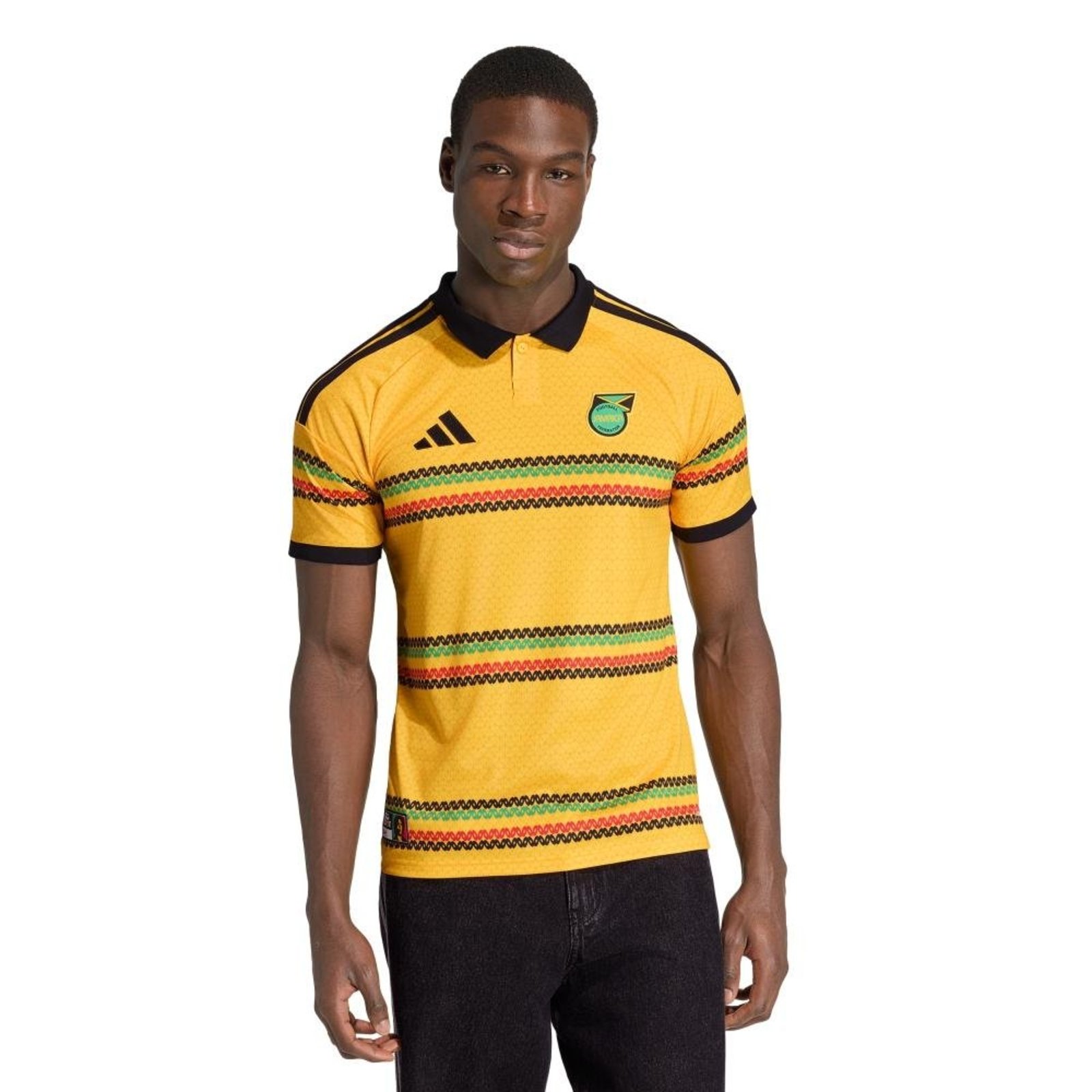 Camisa I Jamaica 26 x Bob Marley adidas Performance Amarelo