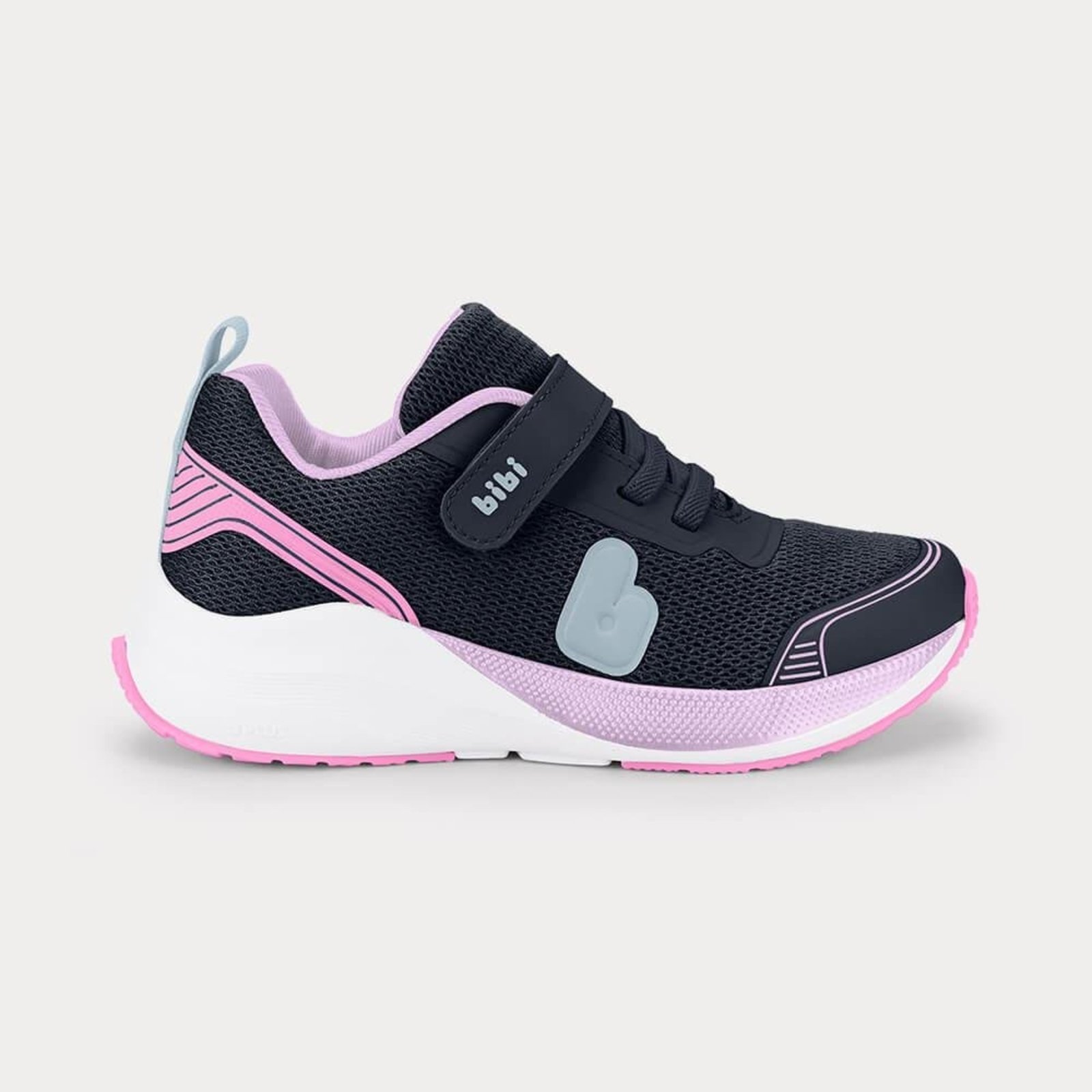 Infantil - Tênis Bibi High School Azul Marinho com Lilás 1248065 28