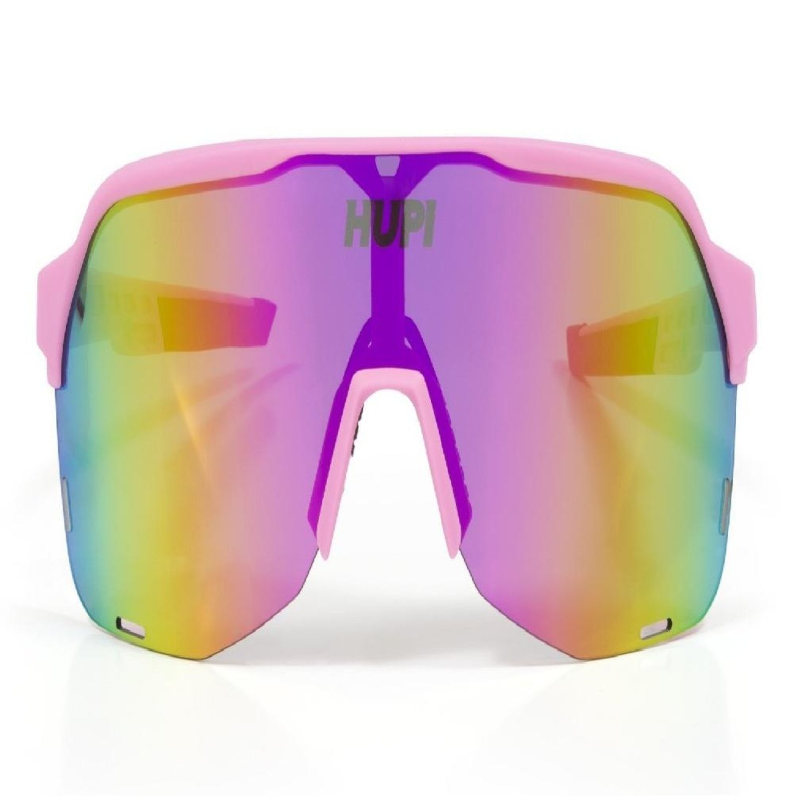 Óculos de Sol HUPI Huez Rosa/Preto – Lente Rosa Espelhado Rosa