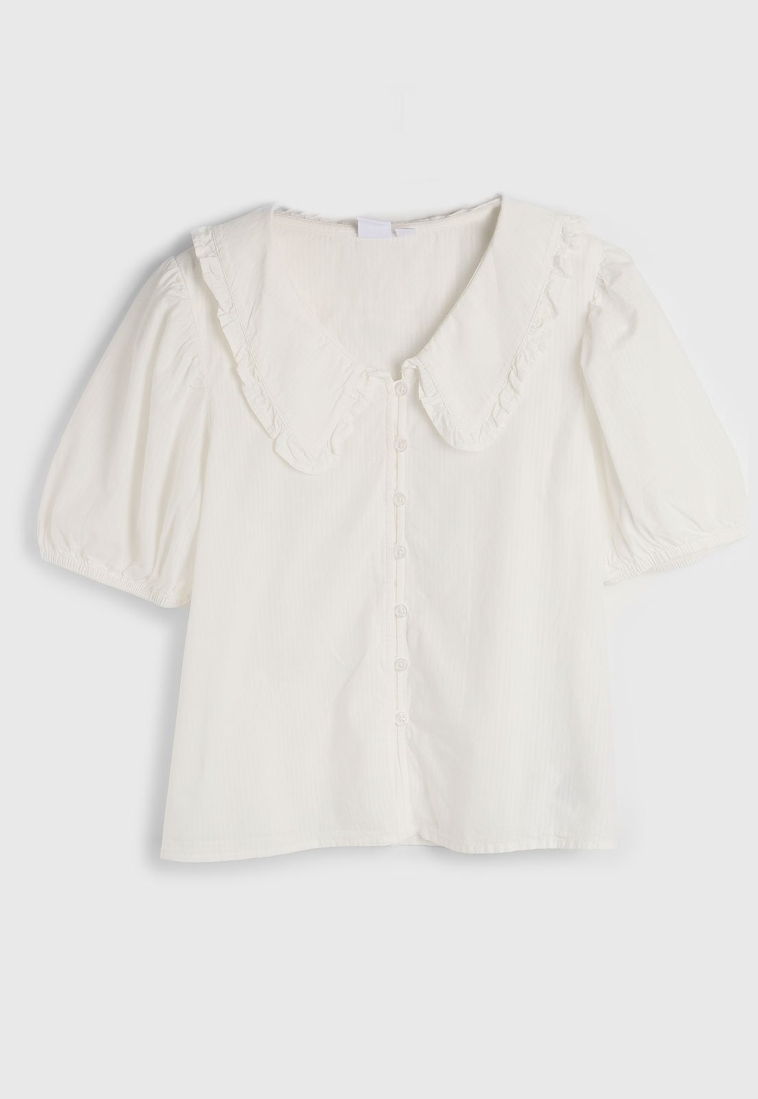 Infantil – Blusa Manga Curta GAP Bufante Branca