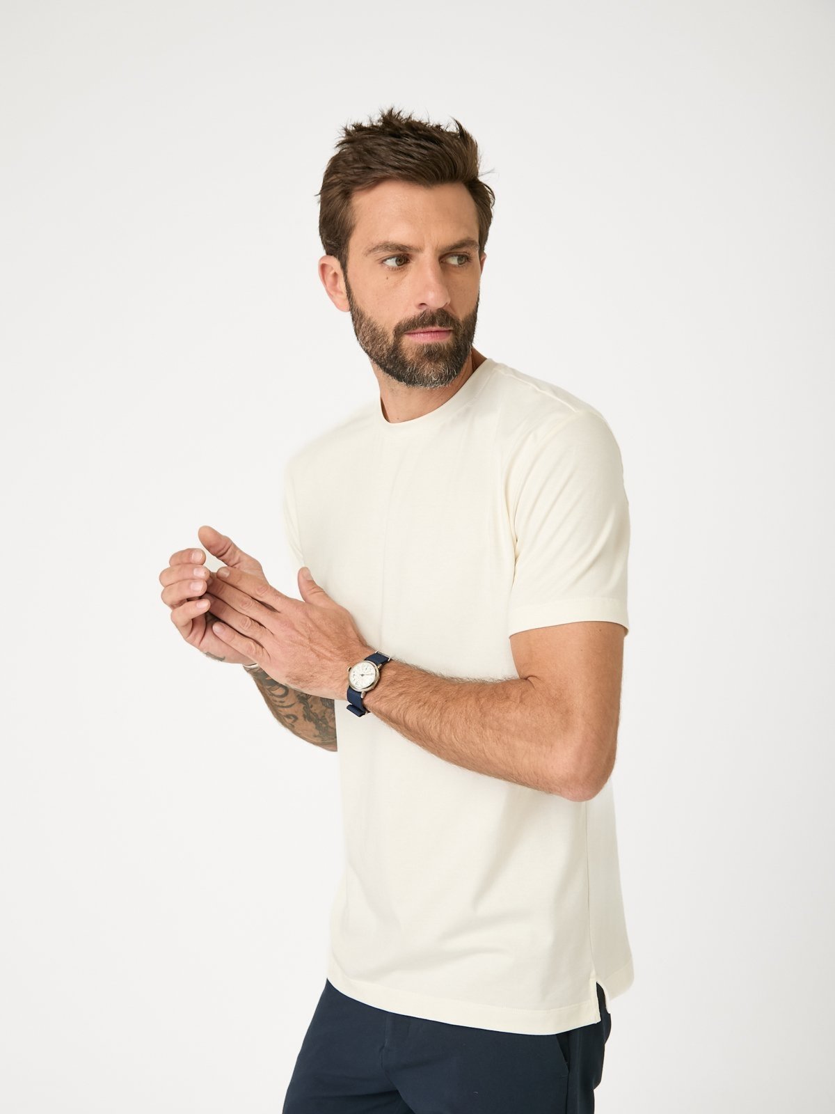 Camiseta Pima Off White