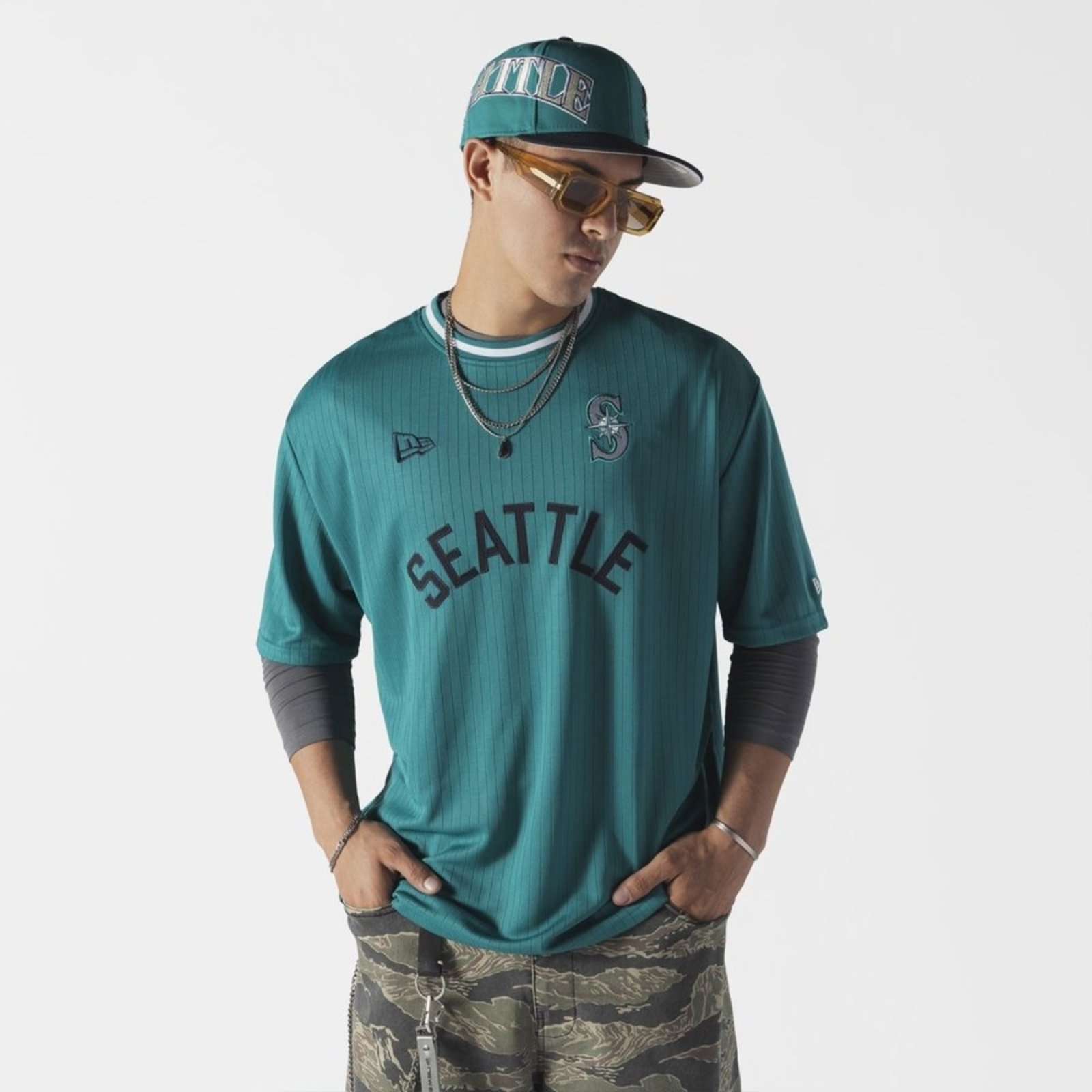 Camiseta New Era Seattle Mariners Premium Baseball