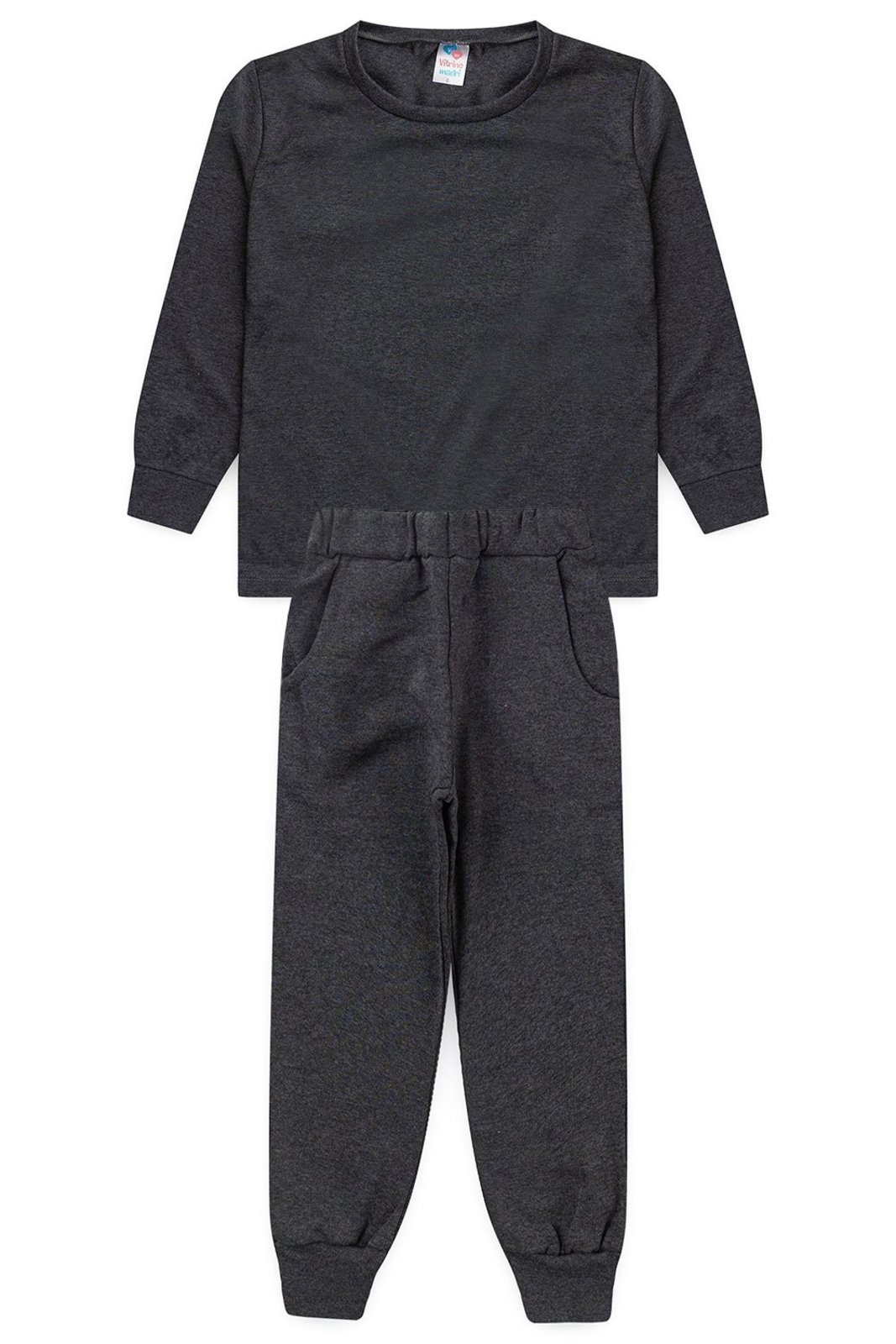 Infantil - Conjunto Meia Estação Unissex c/ Bolso Básico