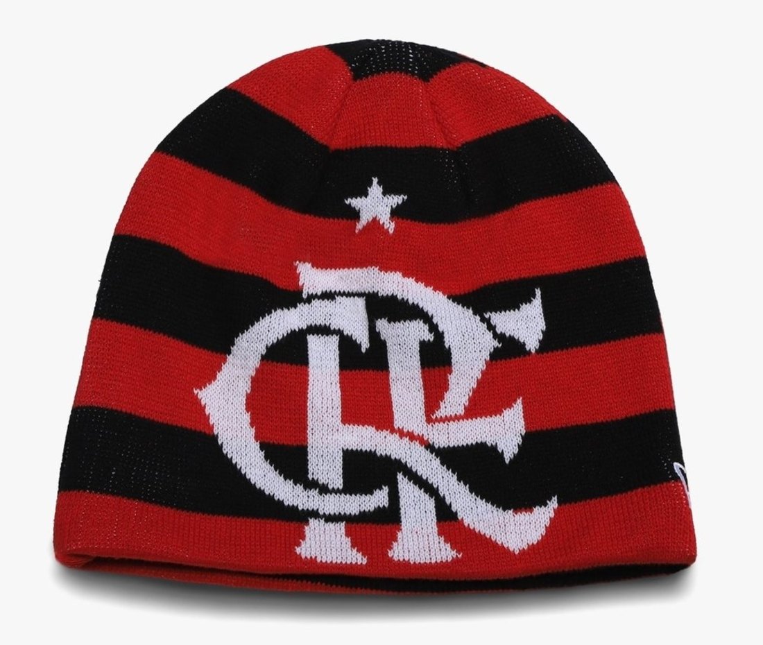 Gorro New Era Flamengo CRF Futebol Vermelho/Preto