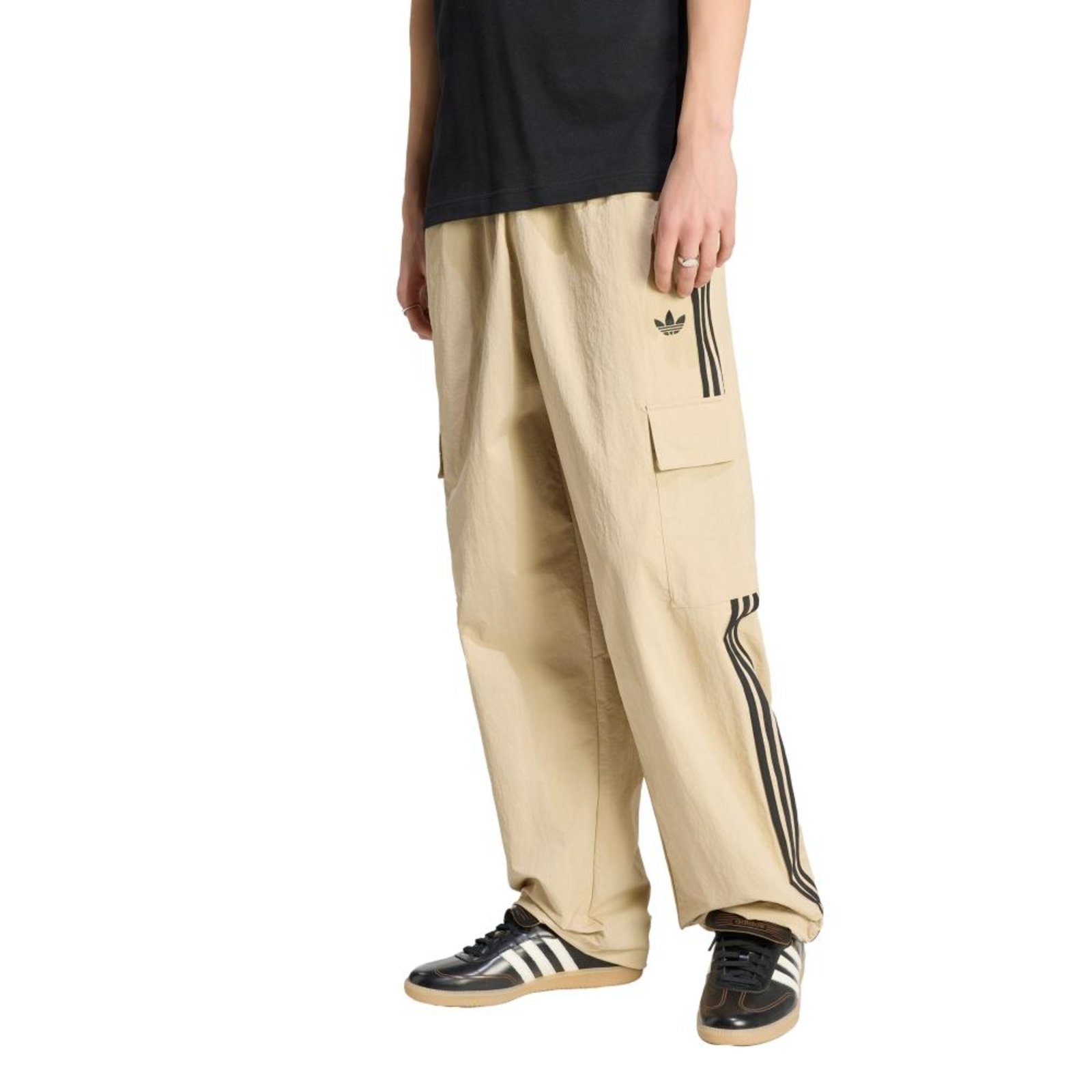 Calça Cargo Adicolor Classics Três Listras adidas Originals Bege