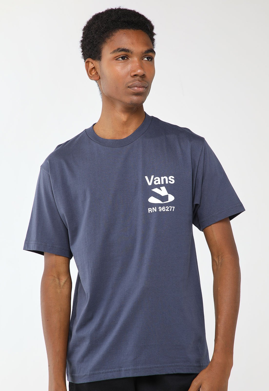 Camiseta Masculina Vans Knit Azul Marinho