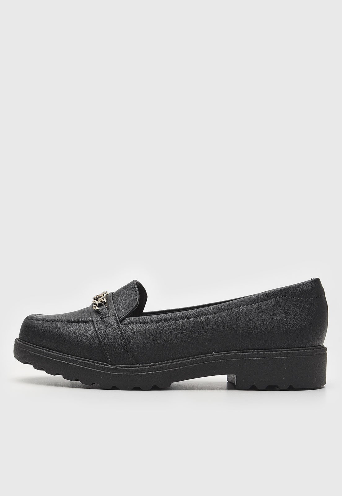 Mocassim Tratorado Modare Aplicação Preto