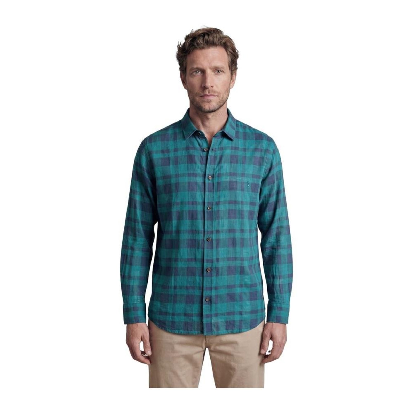Camisa Ml Flame Xadrez Jim Reserva