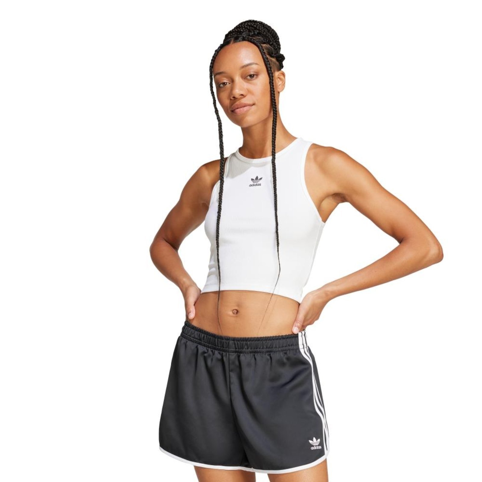 Regata Canelada Essentials adidas Originals Branco