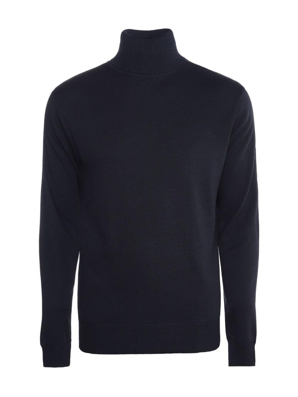 Blusão Tricot Gola Alta Eletrón Masculino PRETO