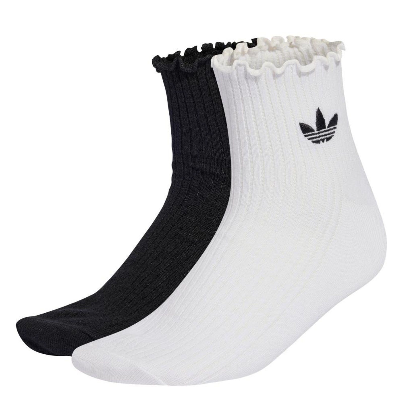 MEIAS CANO MÉDIO BABADO adidas Originals Branco