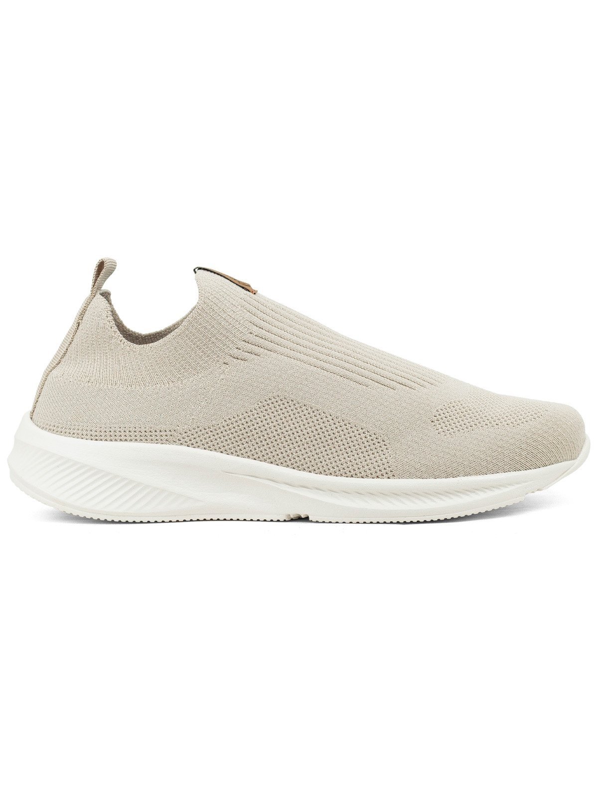 Tênis Masculino Coca Cola Slip On Casual Nomad Swift Knit Confortável Elástico Branco Off White