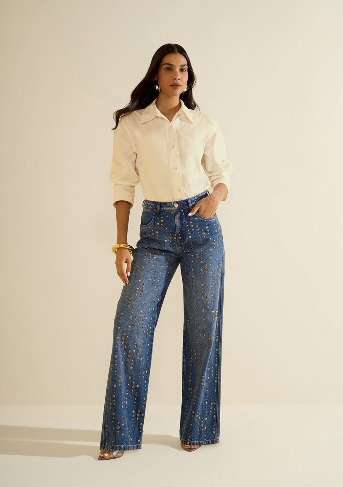 Camisa Manga Longa Eclos - Amarelo