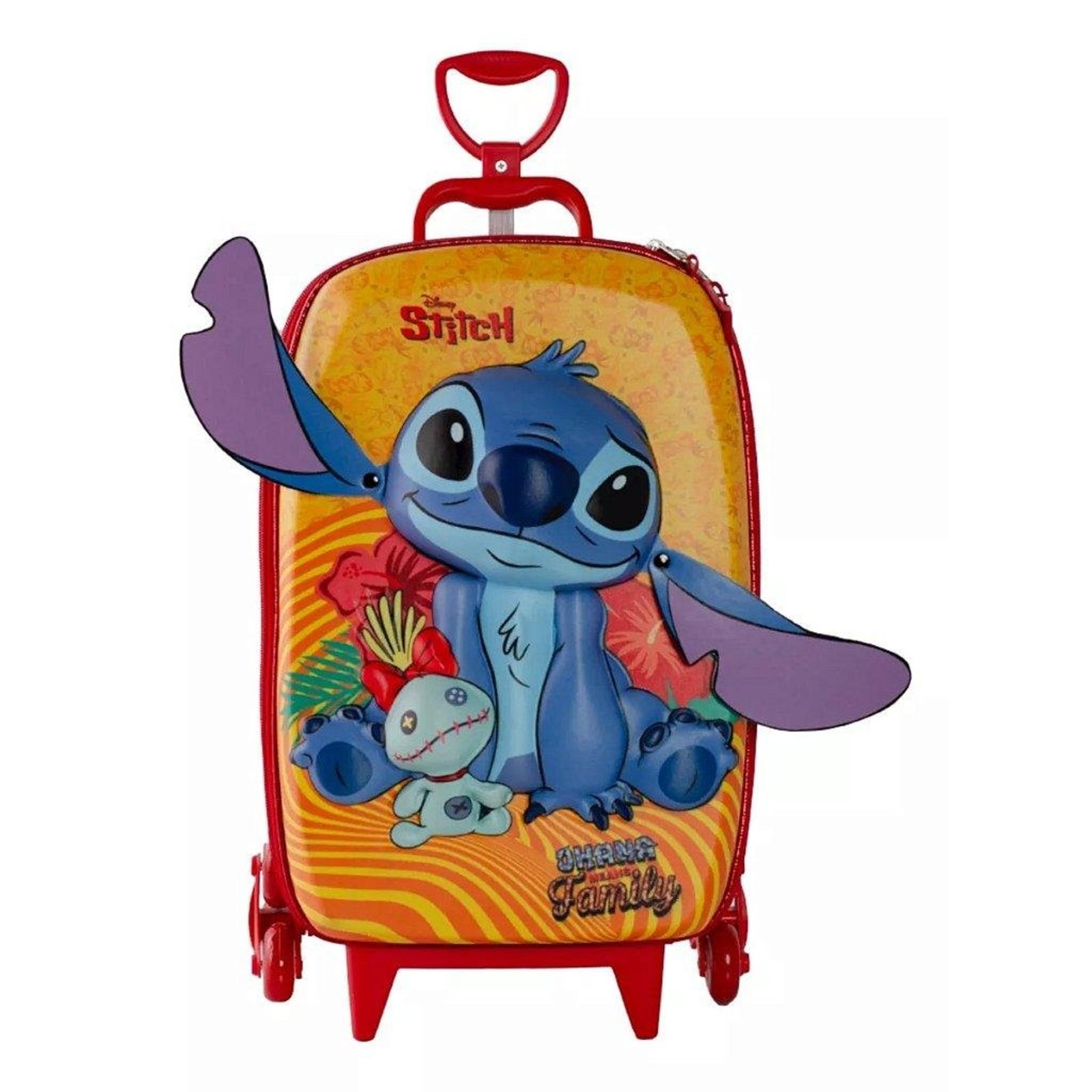 Infantil - Mala MaxToy Stitch Tropical 3D