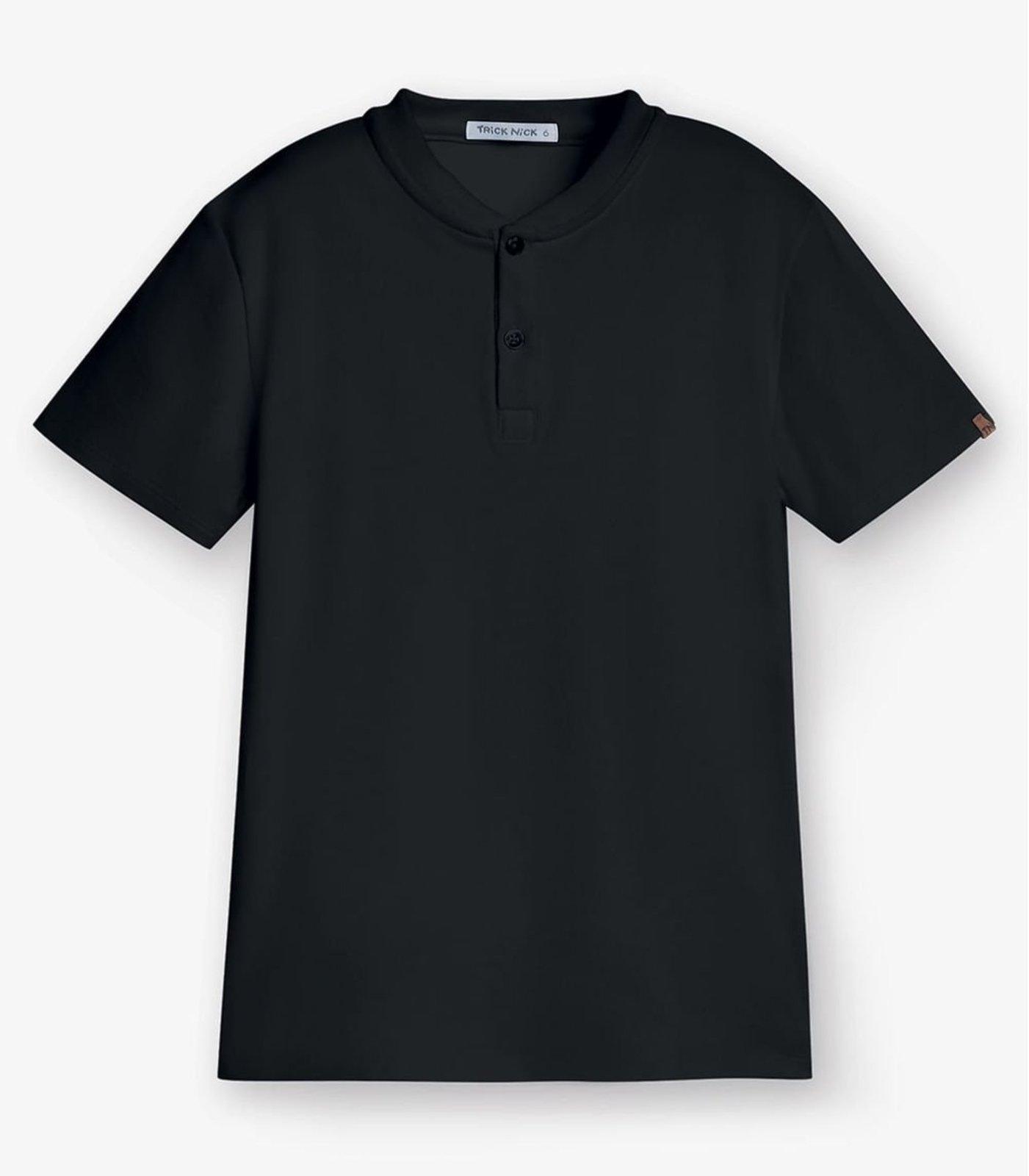 Vista 3 Infantil - Camiseta Menino Cotton Leve Trick Nick preto Trick Nick preto